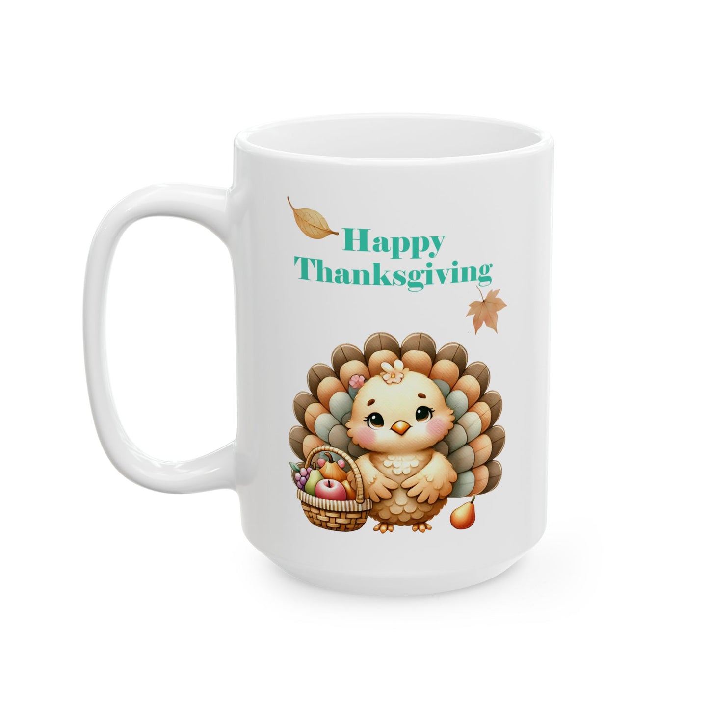 Baby Turkey Coffee Mug for Thanksgiving Season