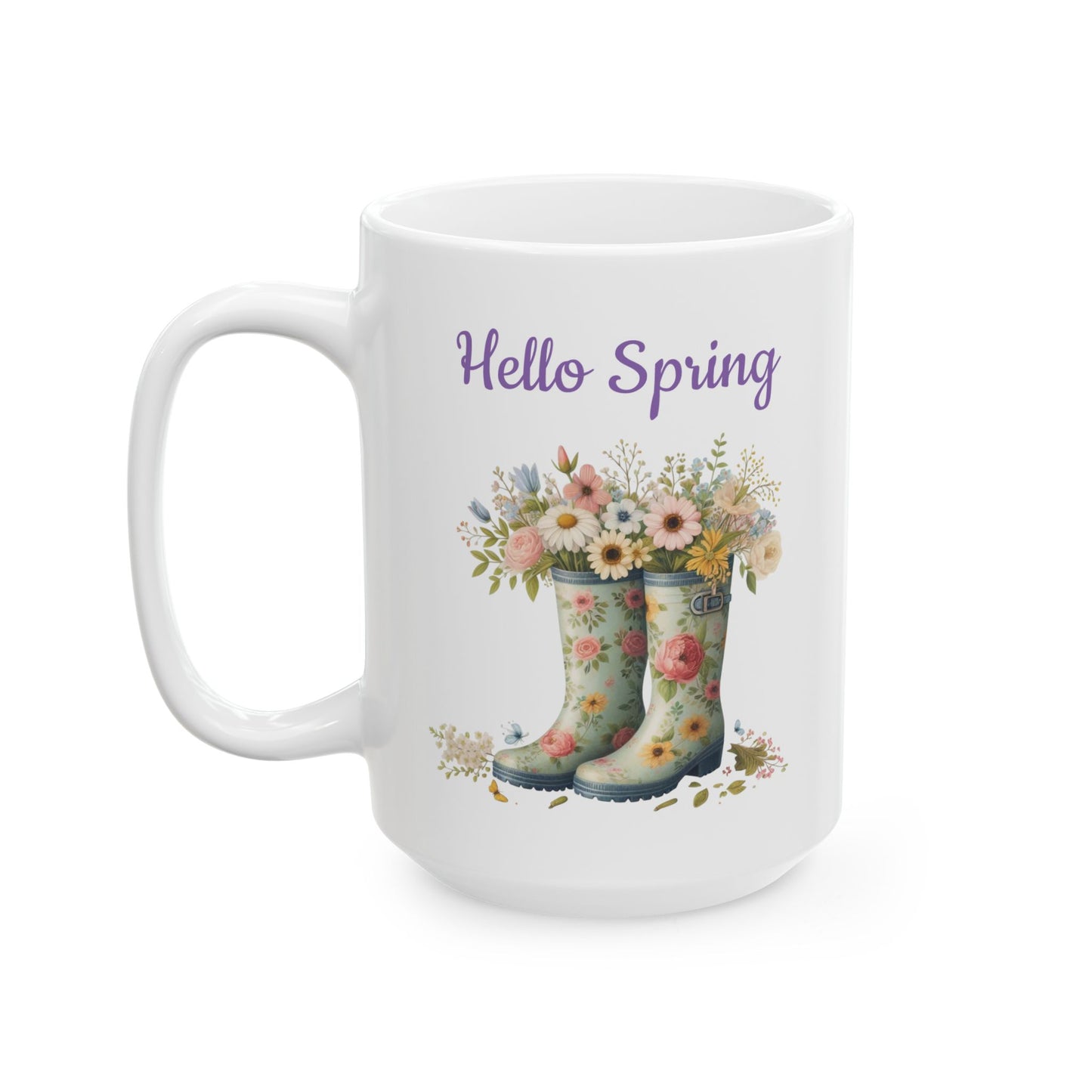 Whimsical Rain Boots Mug