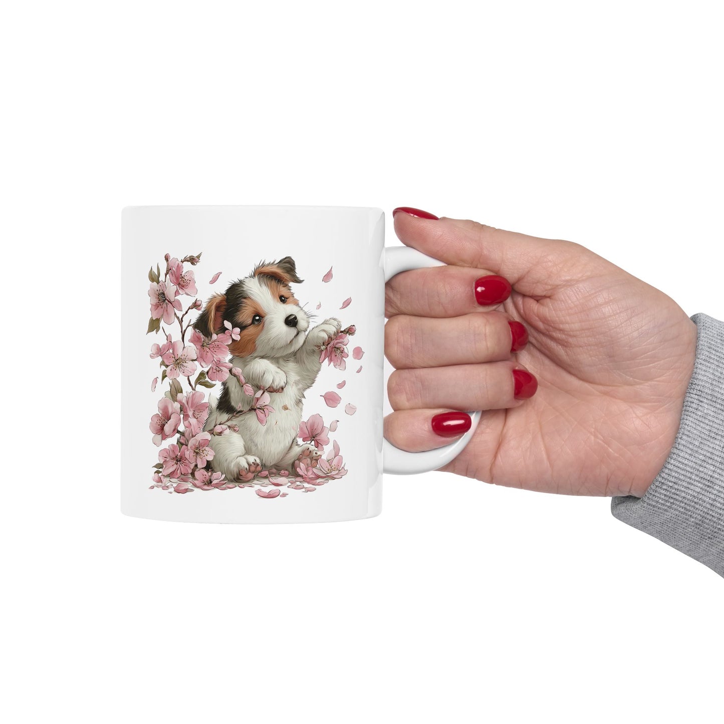 Playful Puppy Coffee Mug