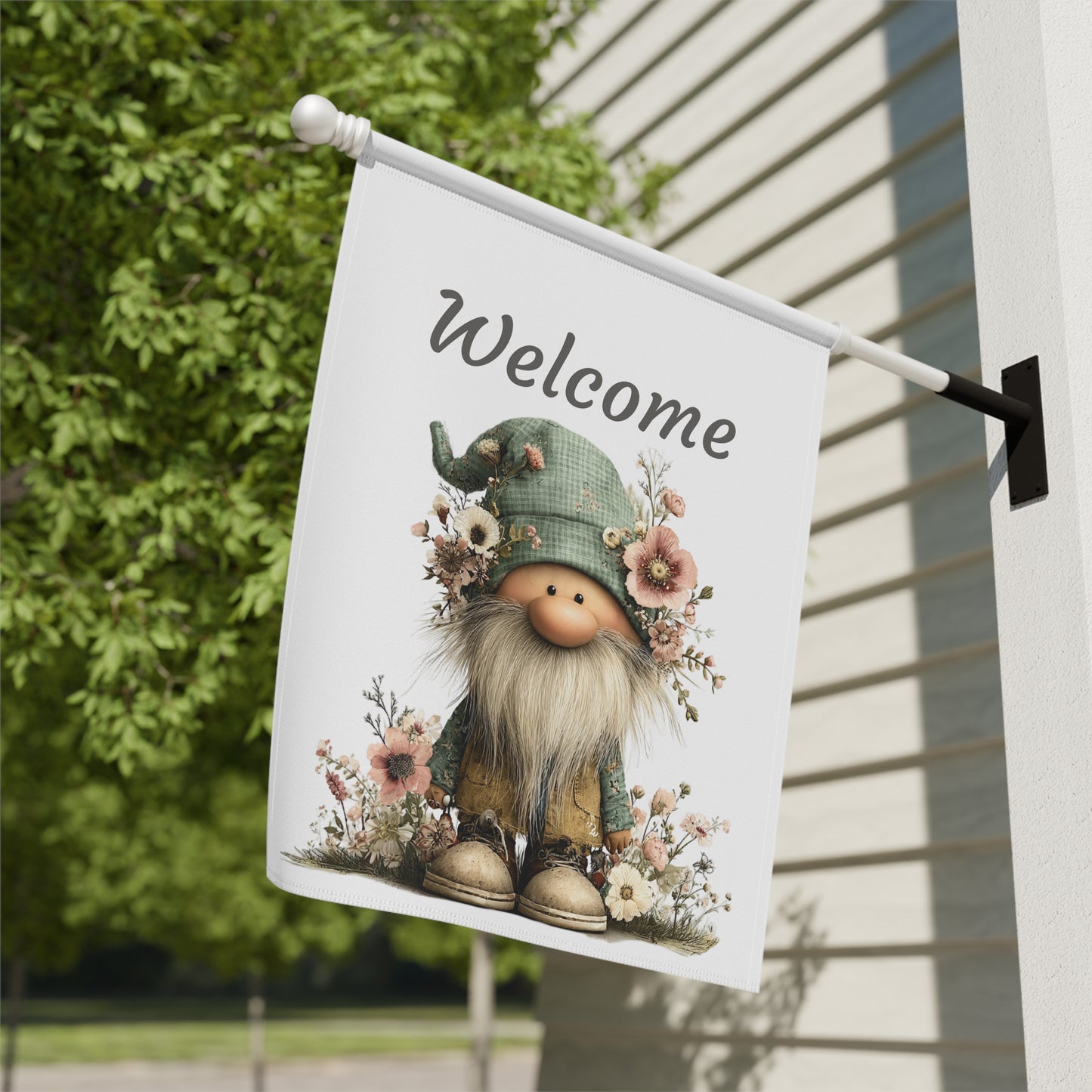 Gnome Garden Flag