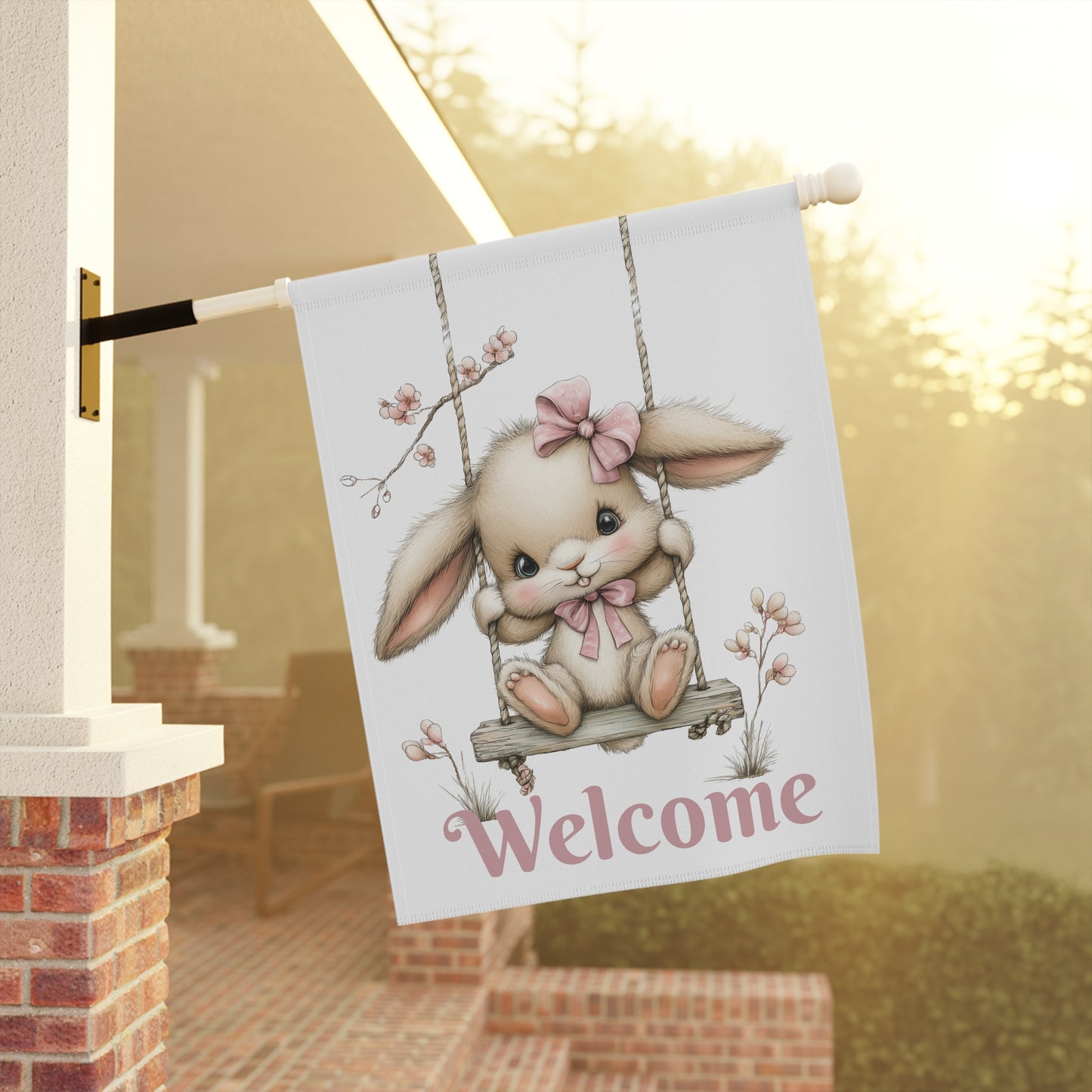 Precious Welcome Garden Flag