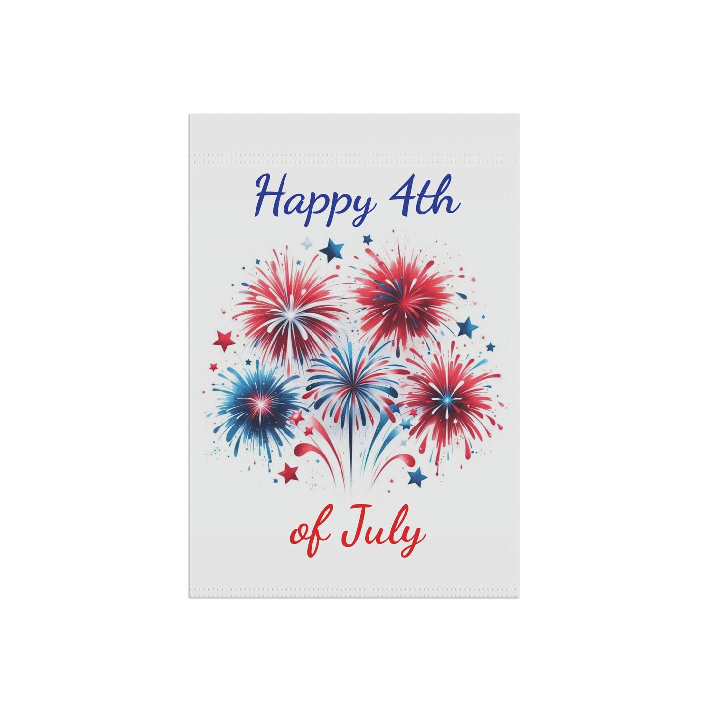 Fireworks Garden Flag