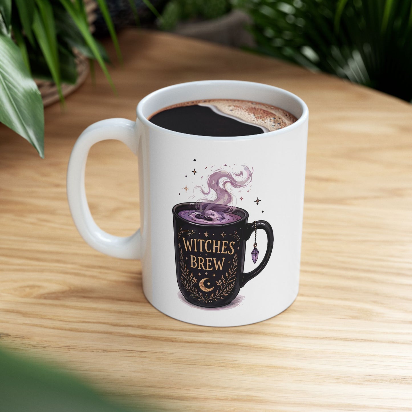 Cute Witches Brew Halloween Coffee Mug