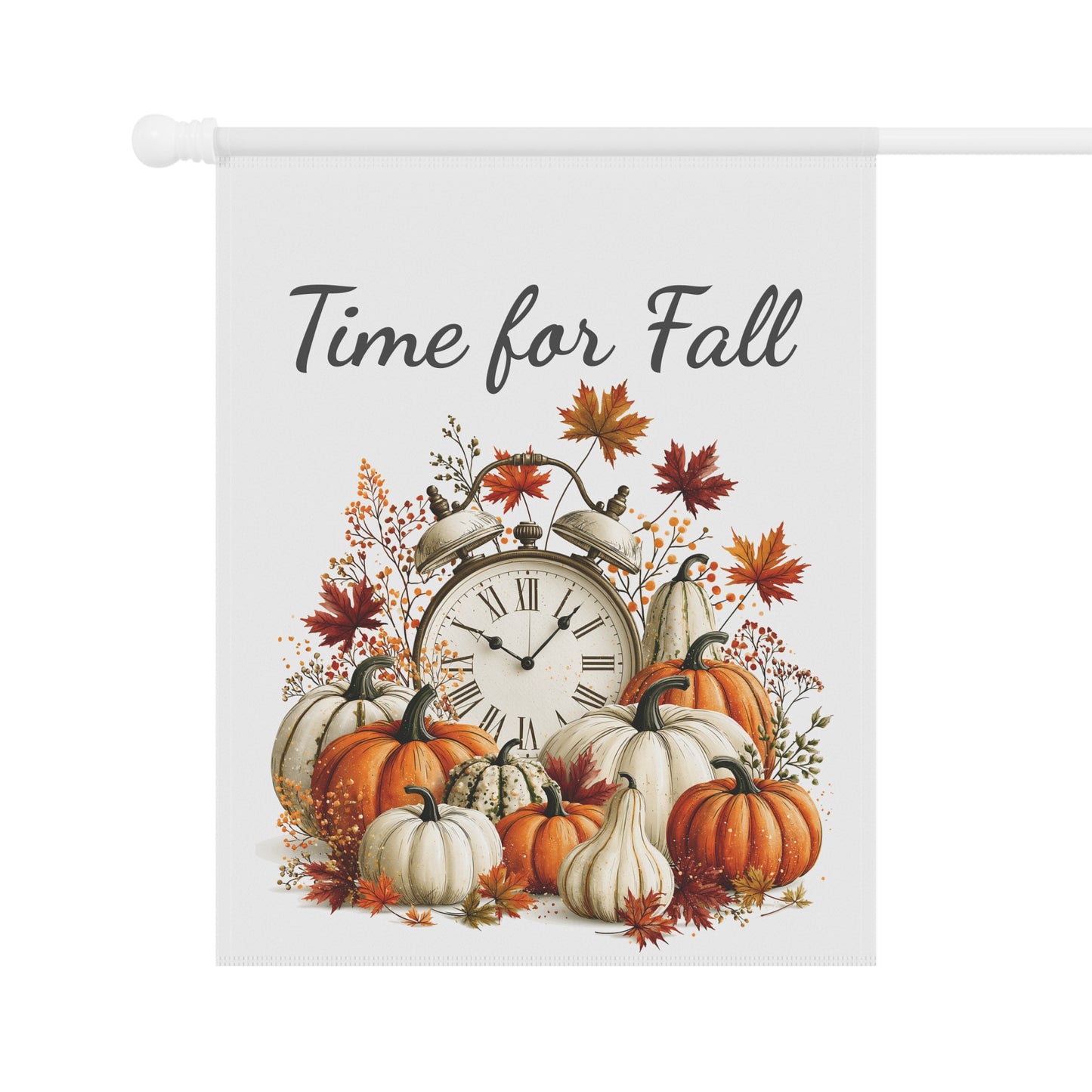 Time for Fall Vintage Garden Flag