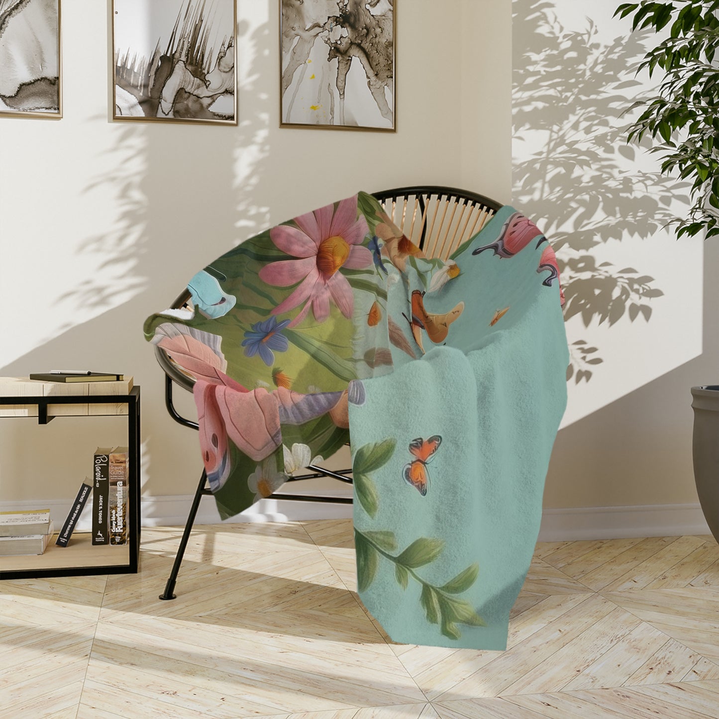 Spring Velveteen Plush Blanket