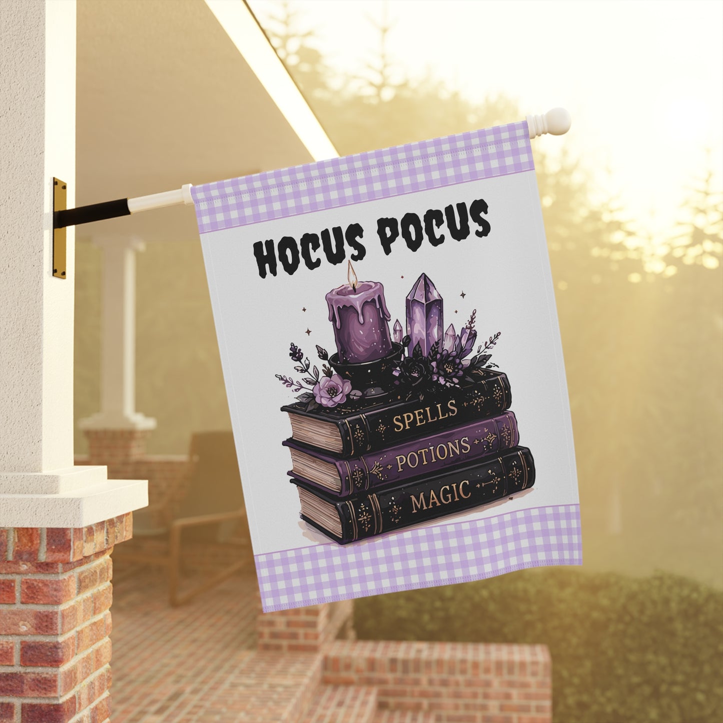 Hocus Pocus Halloween Garden Flag