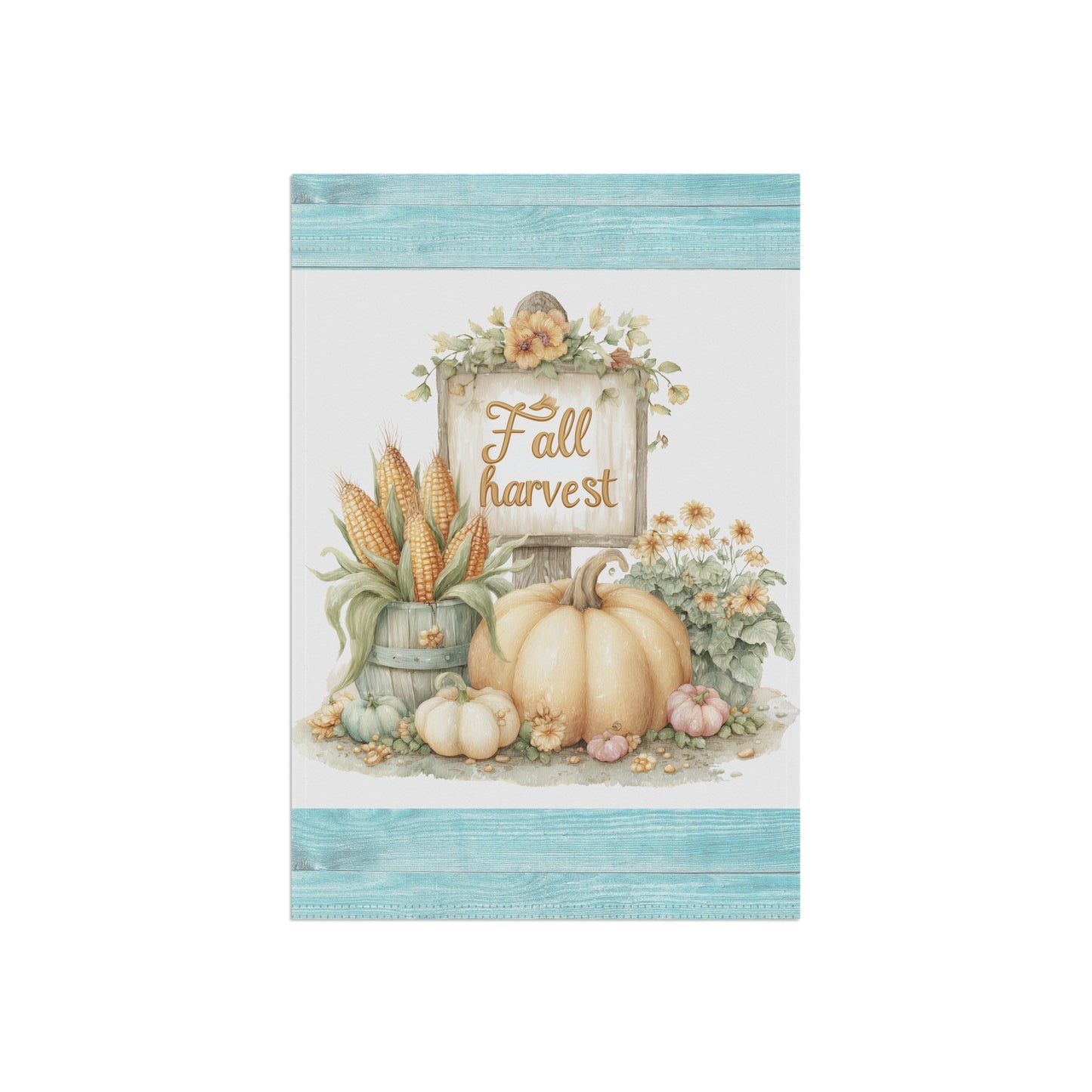 Fall Harvest Garden Flag