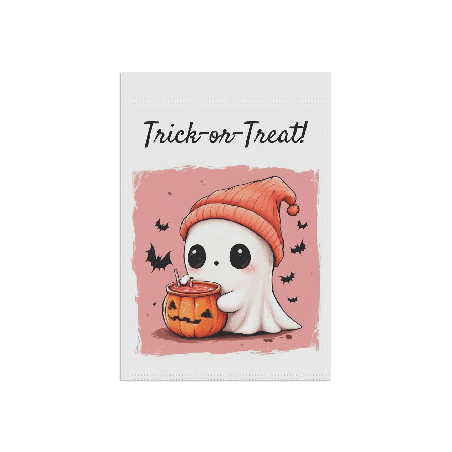 Adorable Trick-or-Treat Garden Flag