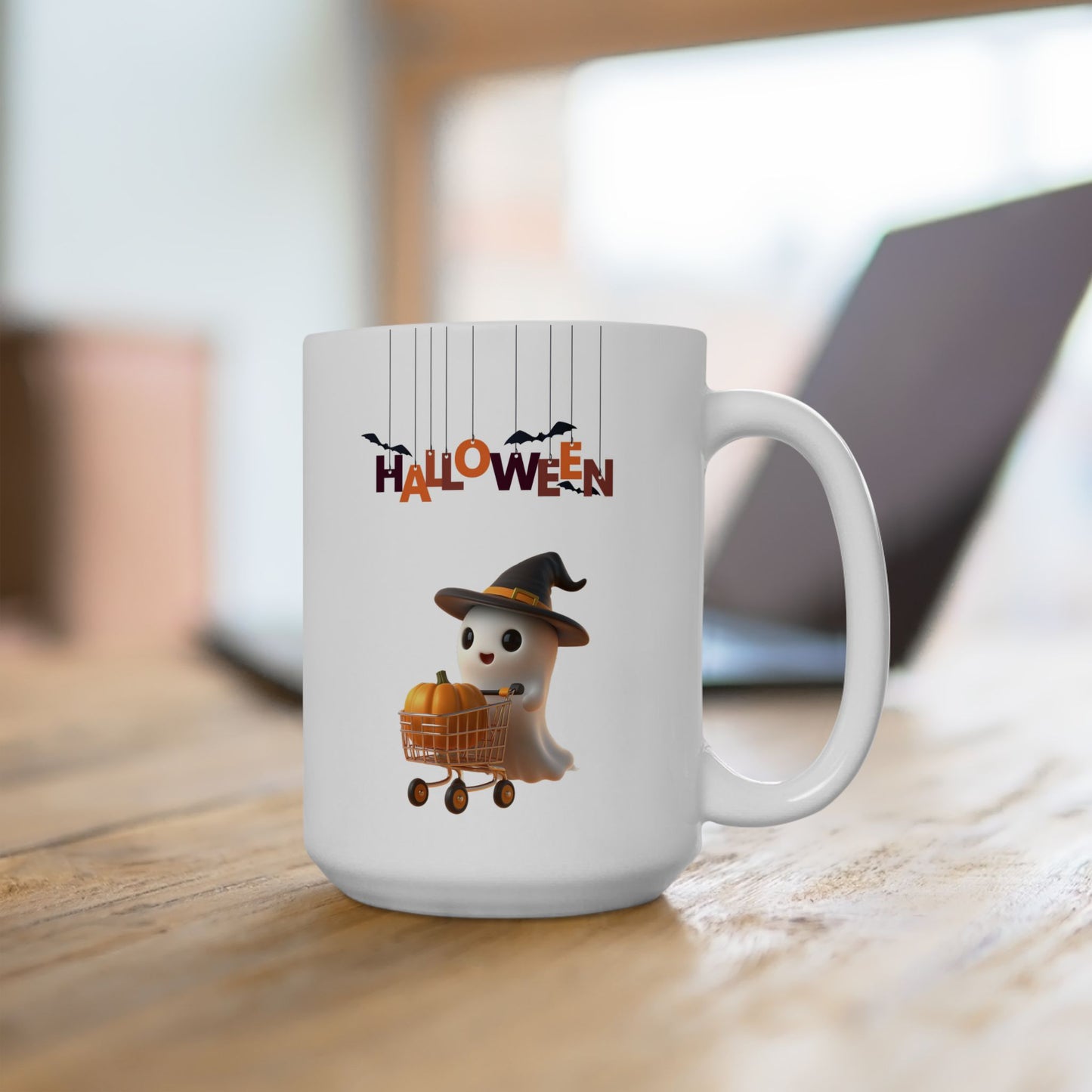 Spooky & Sweet Halloween Coffee Cup