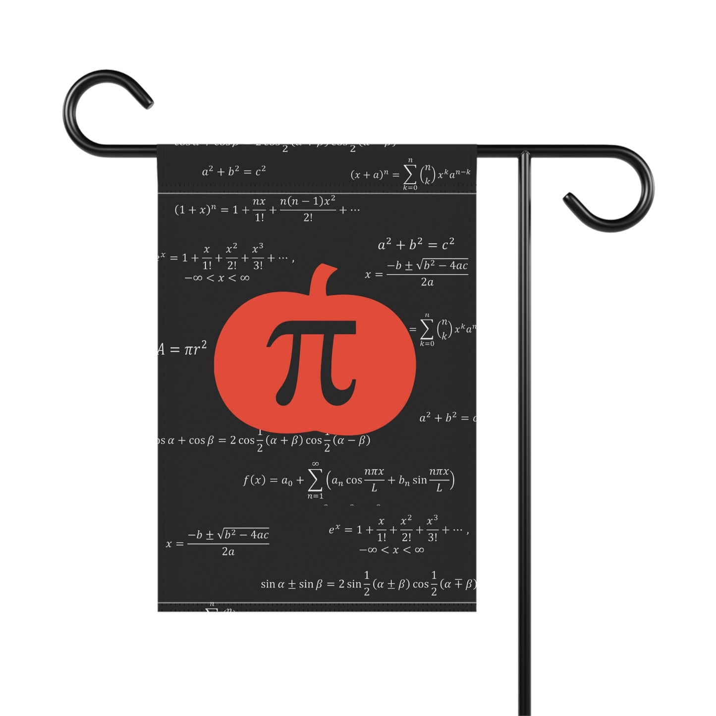 Pumpkin PI Garden Flag for Teachers