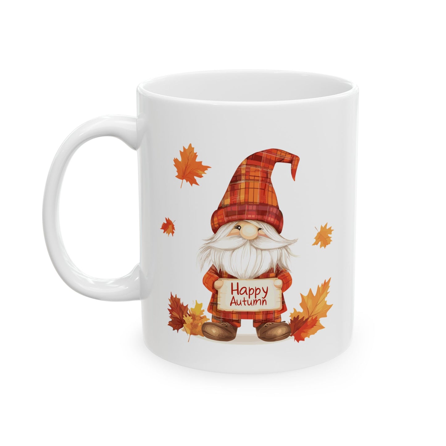 Happy Autumn Gnome Coffee Mug