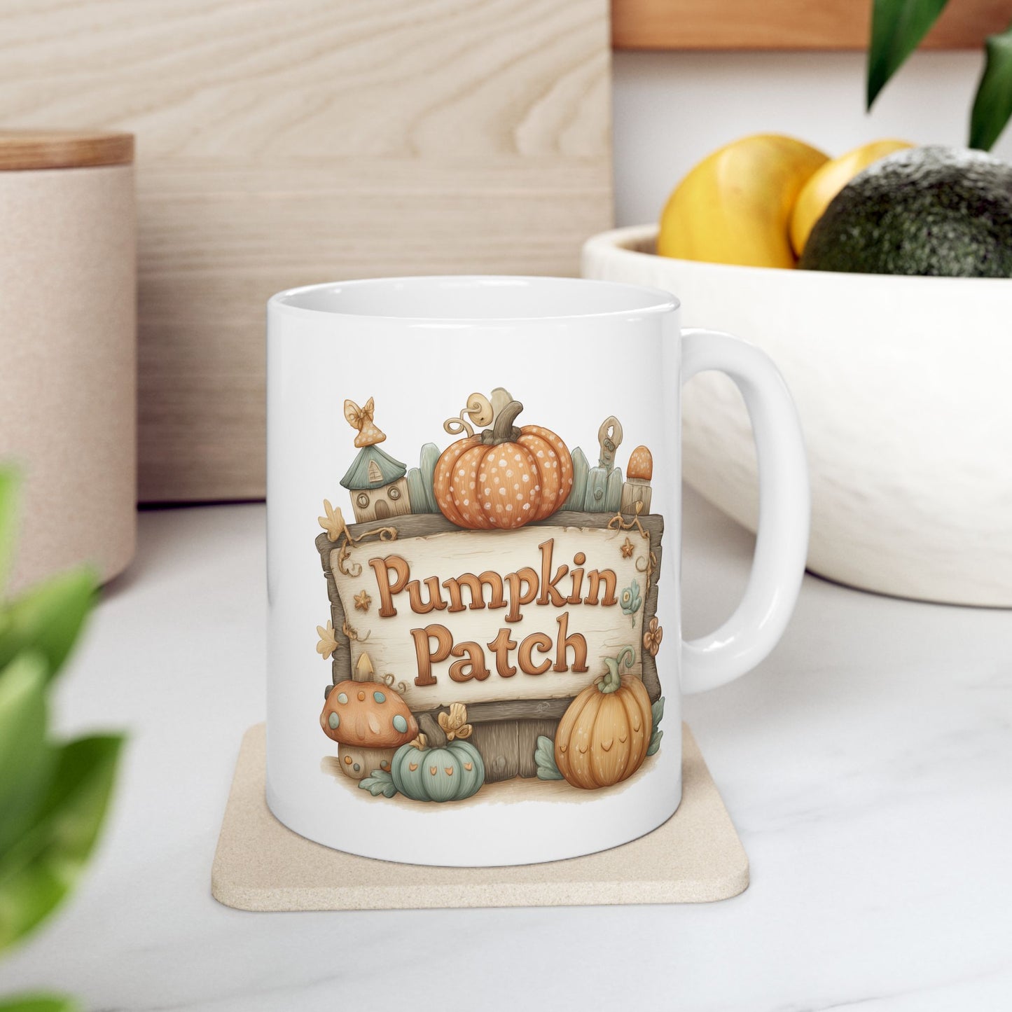 Whimsical Ceramic Mug