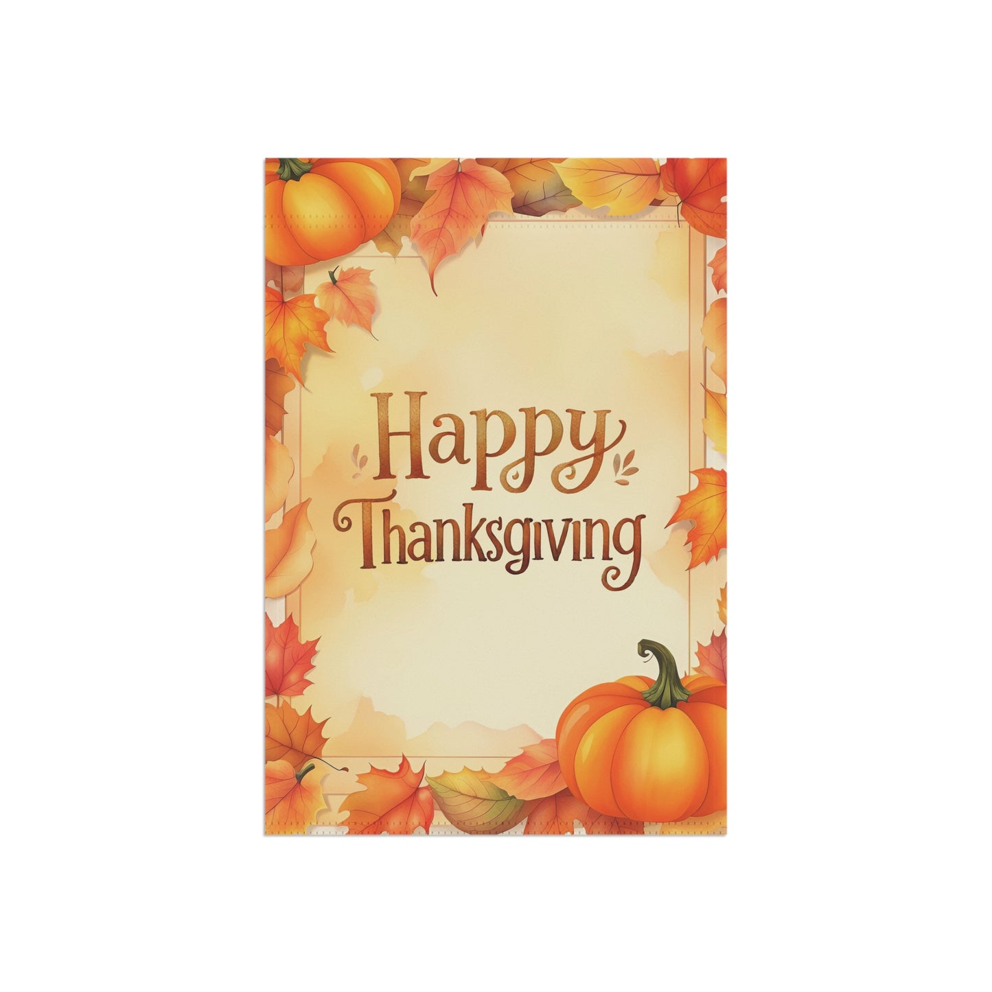 Happy Thanksgiving Garden Flag