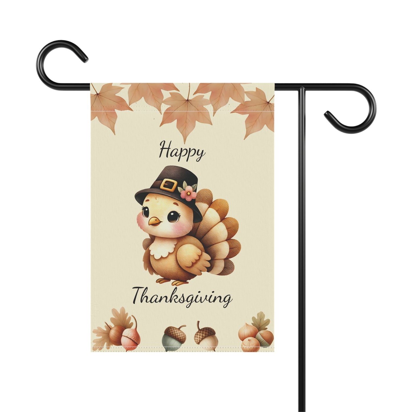 Happy Thanksgiving Garden Flag