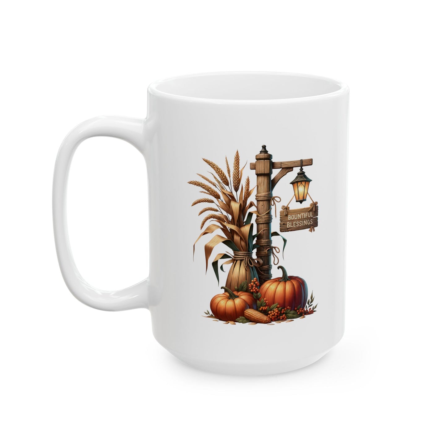 Bountiful Blessings Autumn Harvest Coffee Mug
