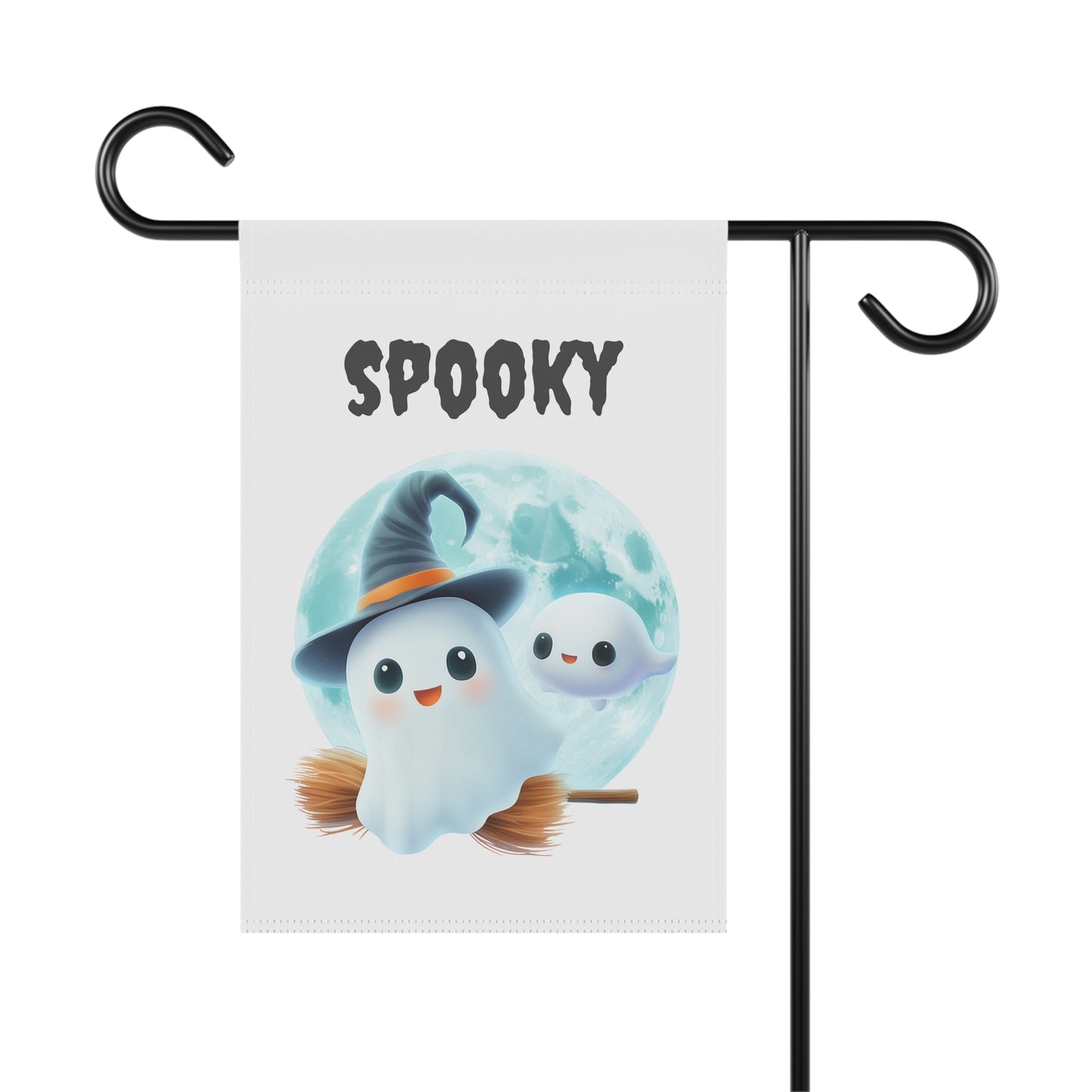 Cute Spooky Ghosts Halloween Garden Flag