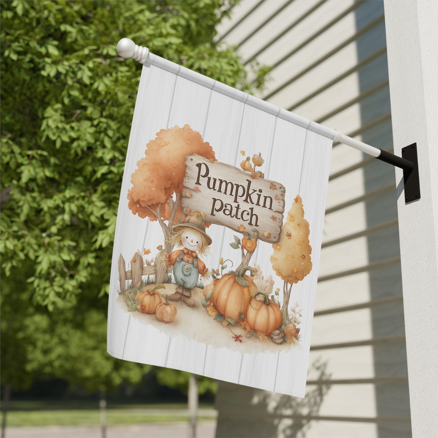 Pumpkin Patch Fall Garden Flag