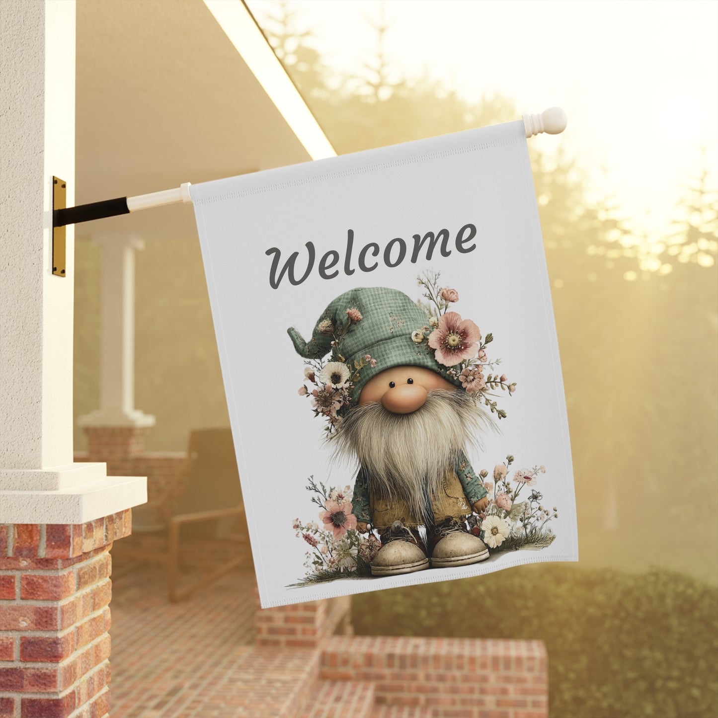 Gnome Garden Flag