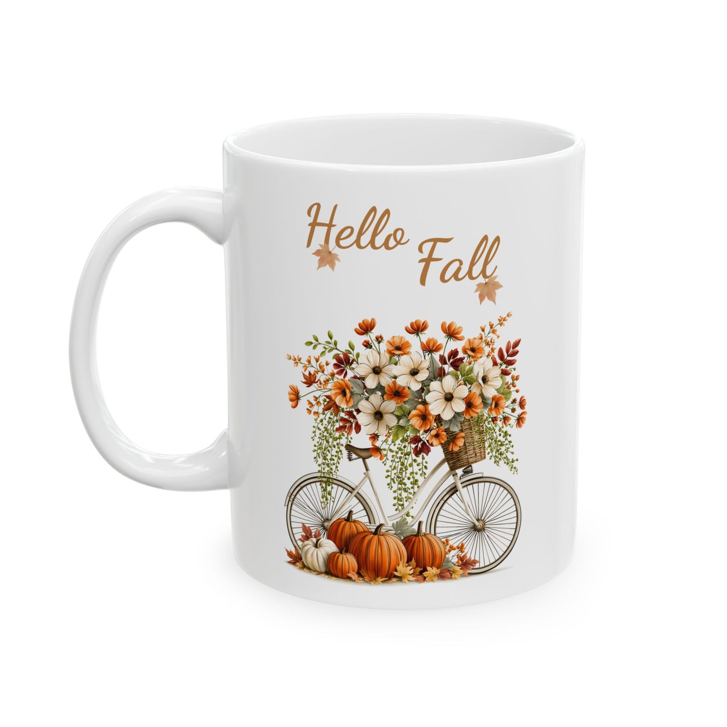 Vintage Bicycle Ceramic Mug