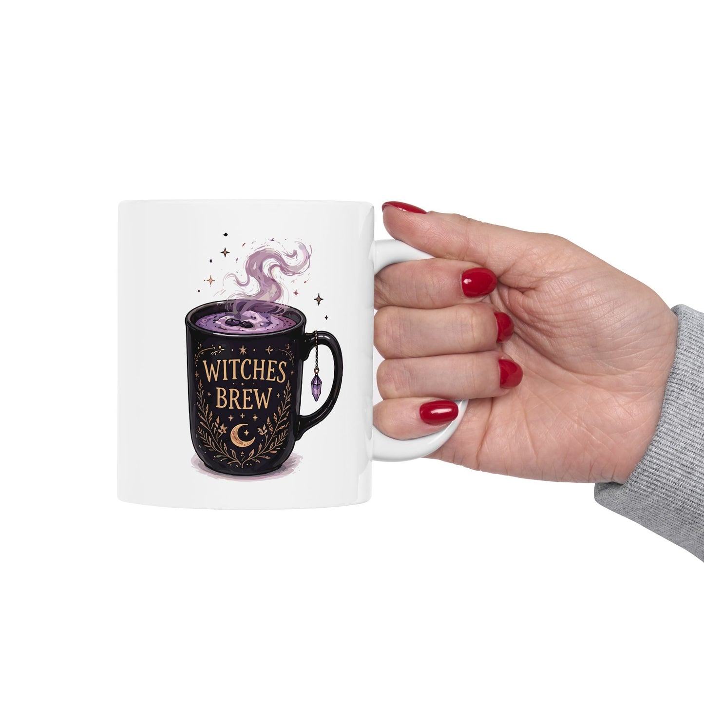 Cute Witches Brew Halloween Coffee Mug