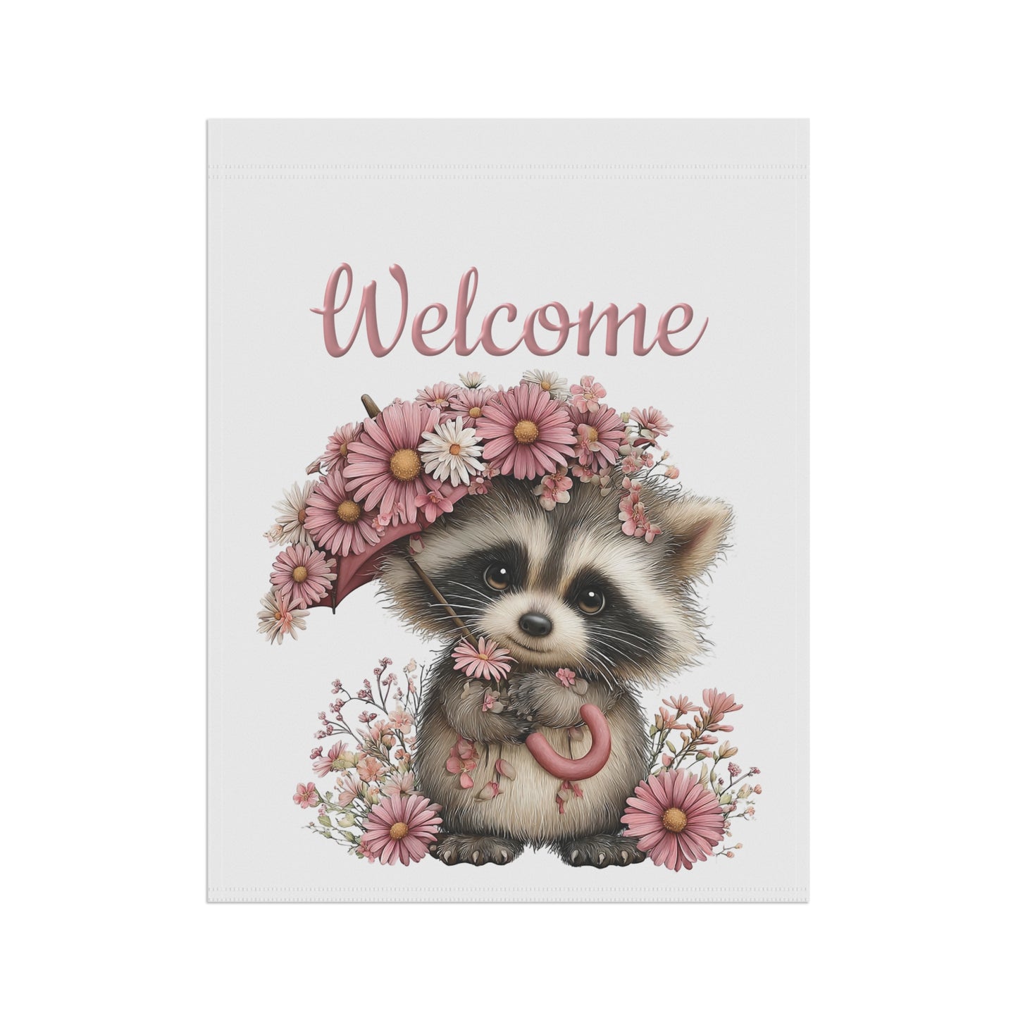 Welcome Raccoon Umbrella Garden Fla