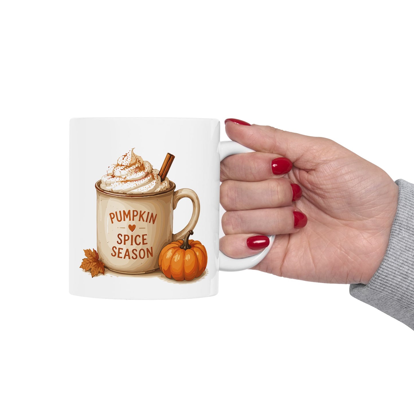 Pumpkin Spice Ceramic Mug