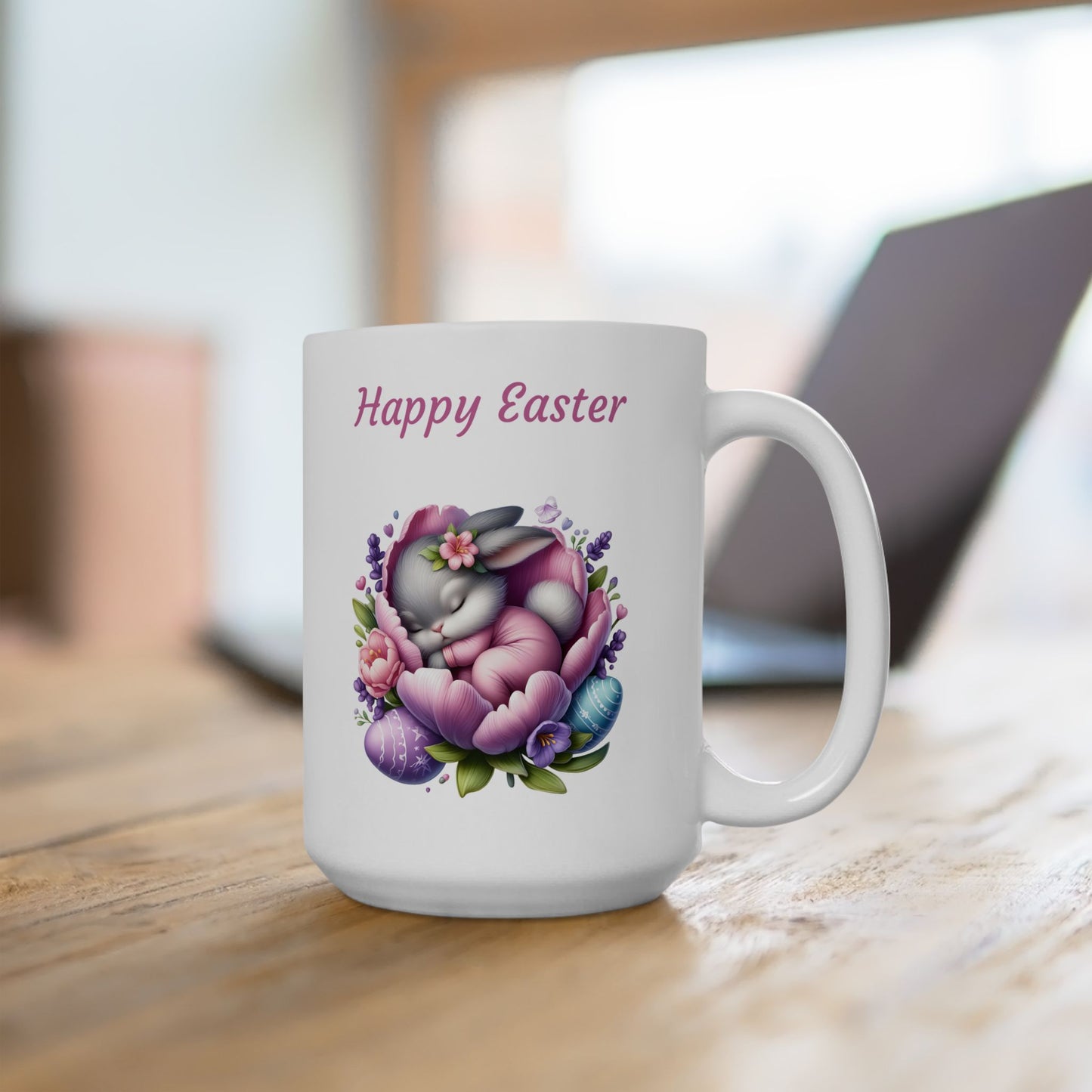 Adorable Baby Bunny Coffee Mug