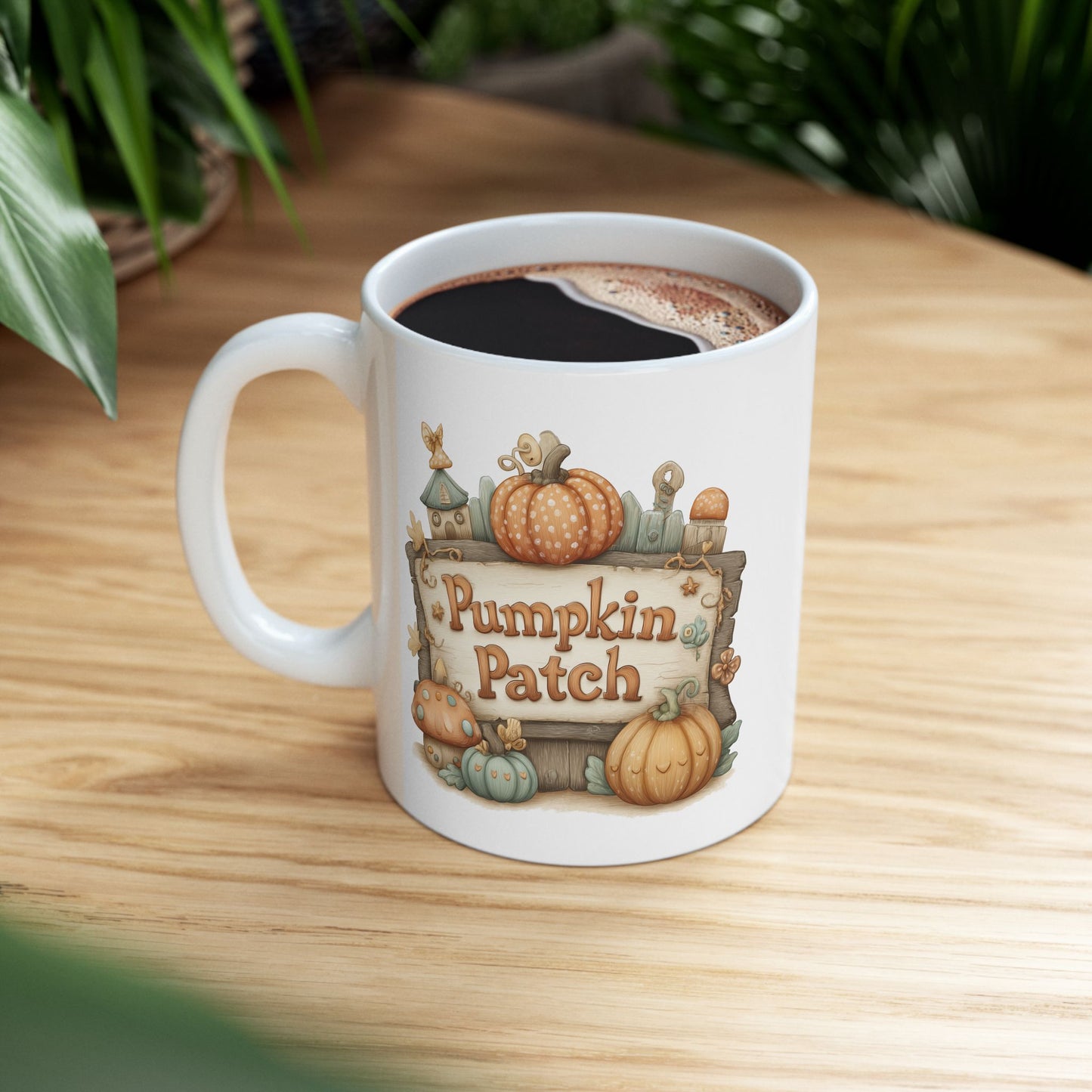 Whimsical Ceramic Mug