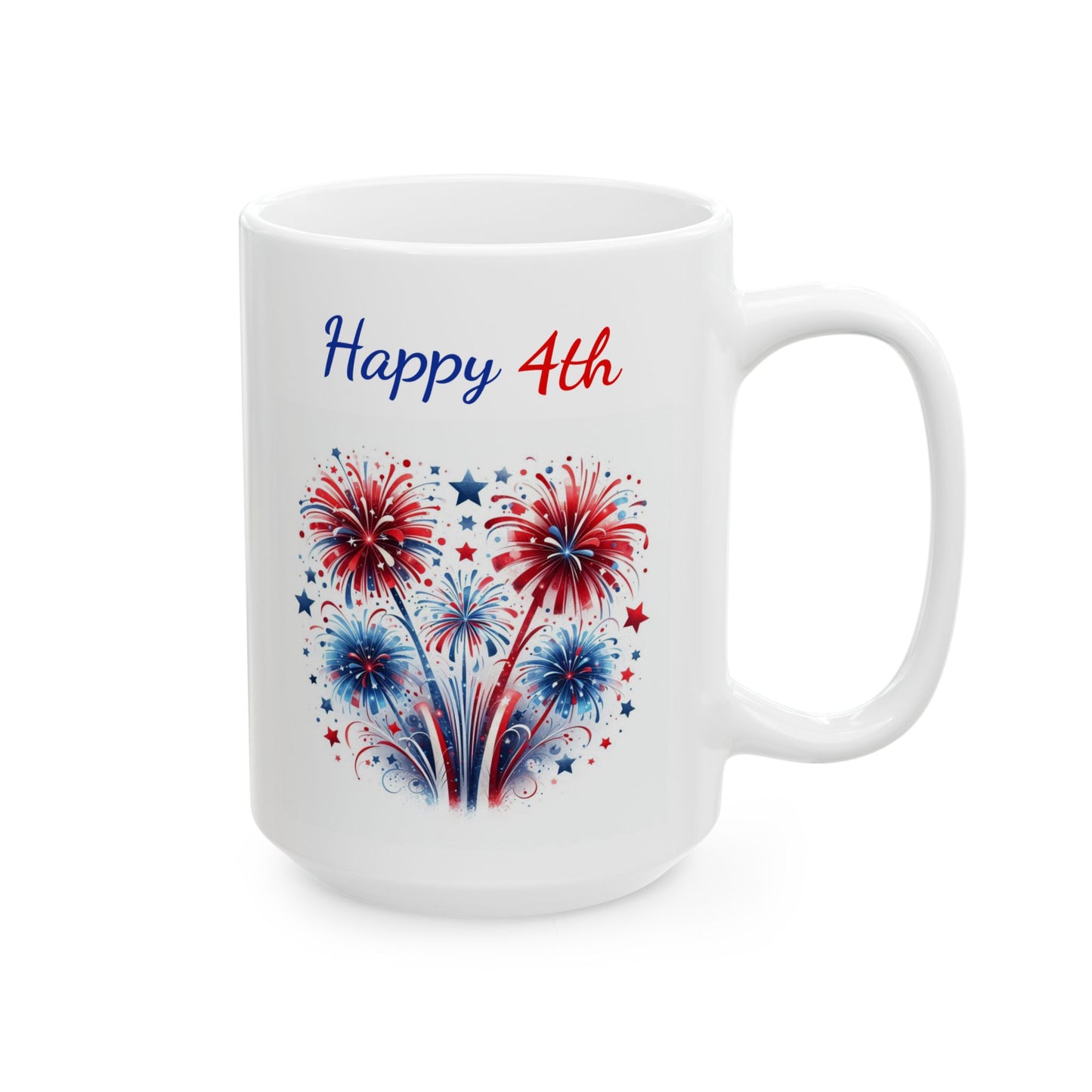Happy 4th Patriotic Coffee Mug