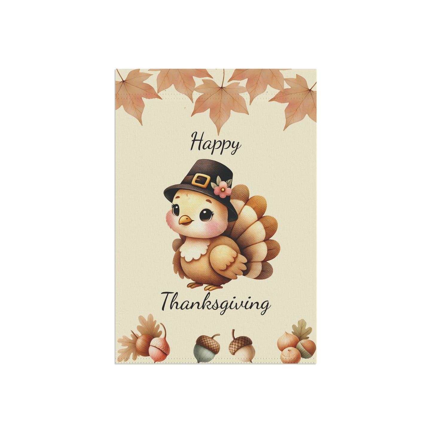Happy Thanksgiving Garden Flag