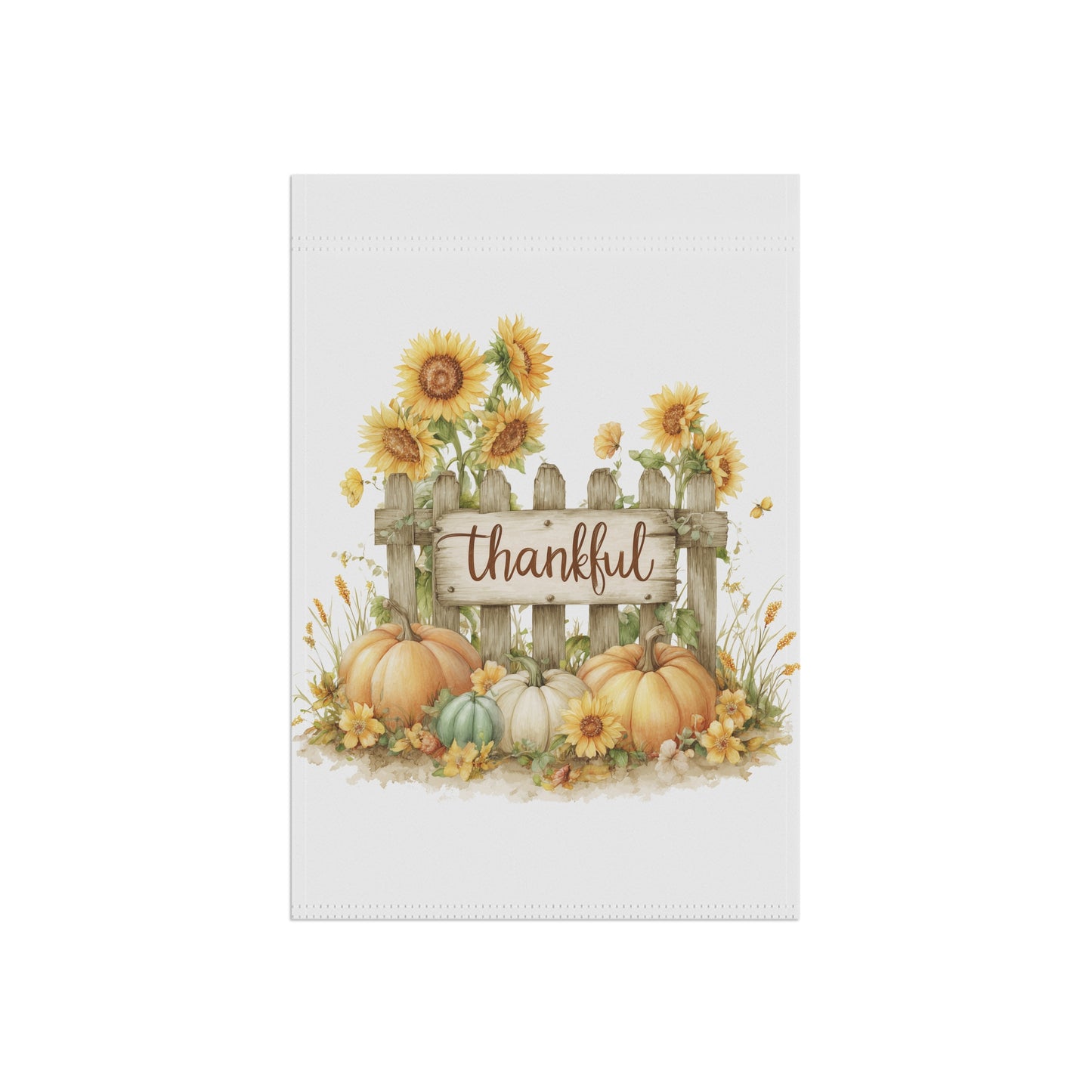 Thankful Harvest Garden Flag