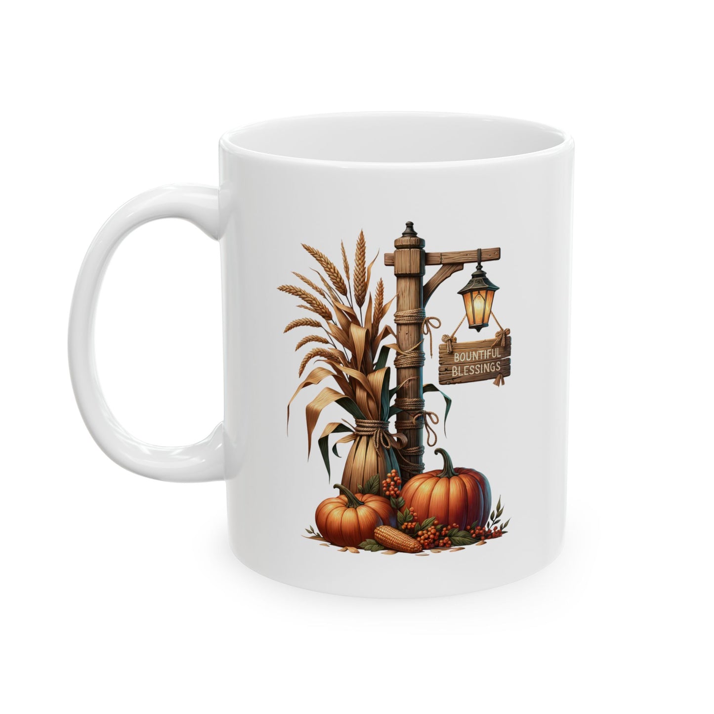 Bountiful Blessings Autumn Harvest Coffee Mug