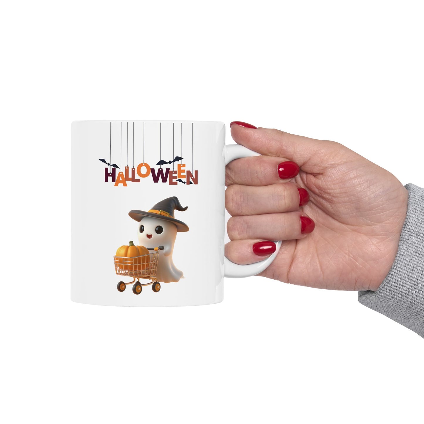 Spooky & Sweet Halloween Coffee Cup
