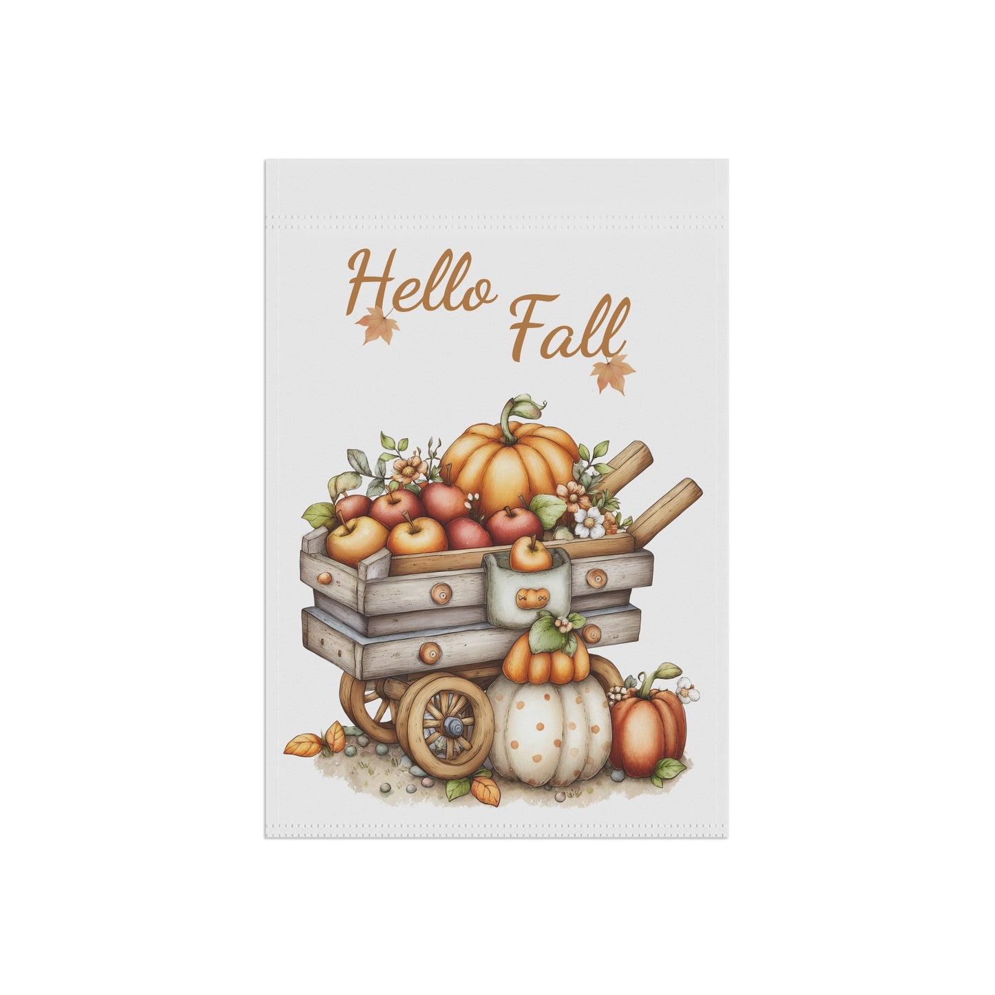 Hello Fall Garden Flag