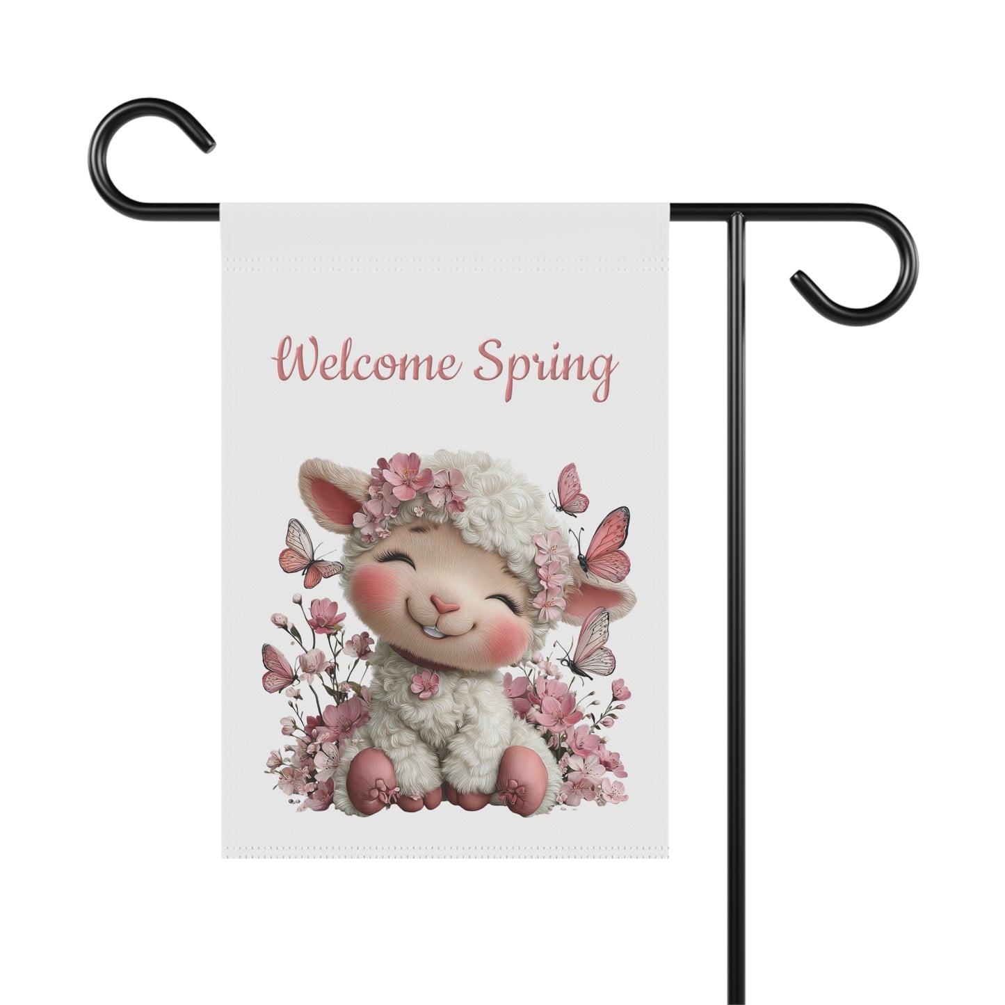 Whimsical Welcome Garden Flag