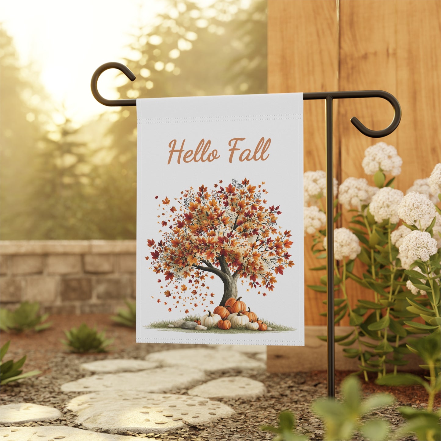 Autumn Tree Garden Flag