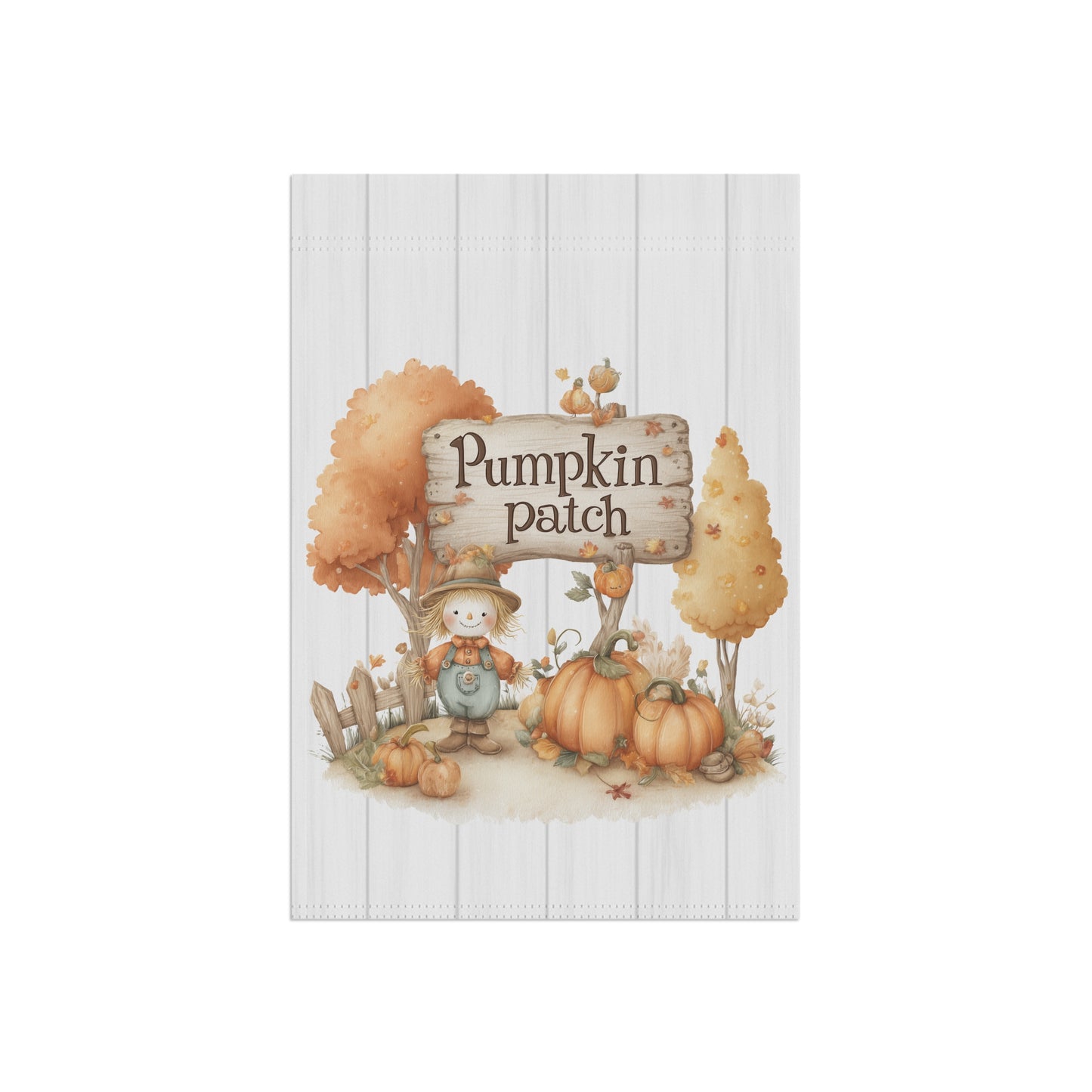 Pumpkin Patch Fall Garden Flag