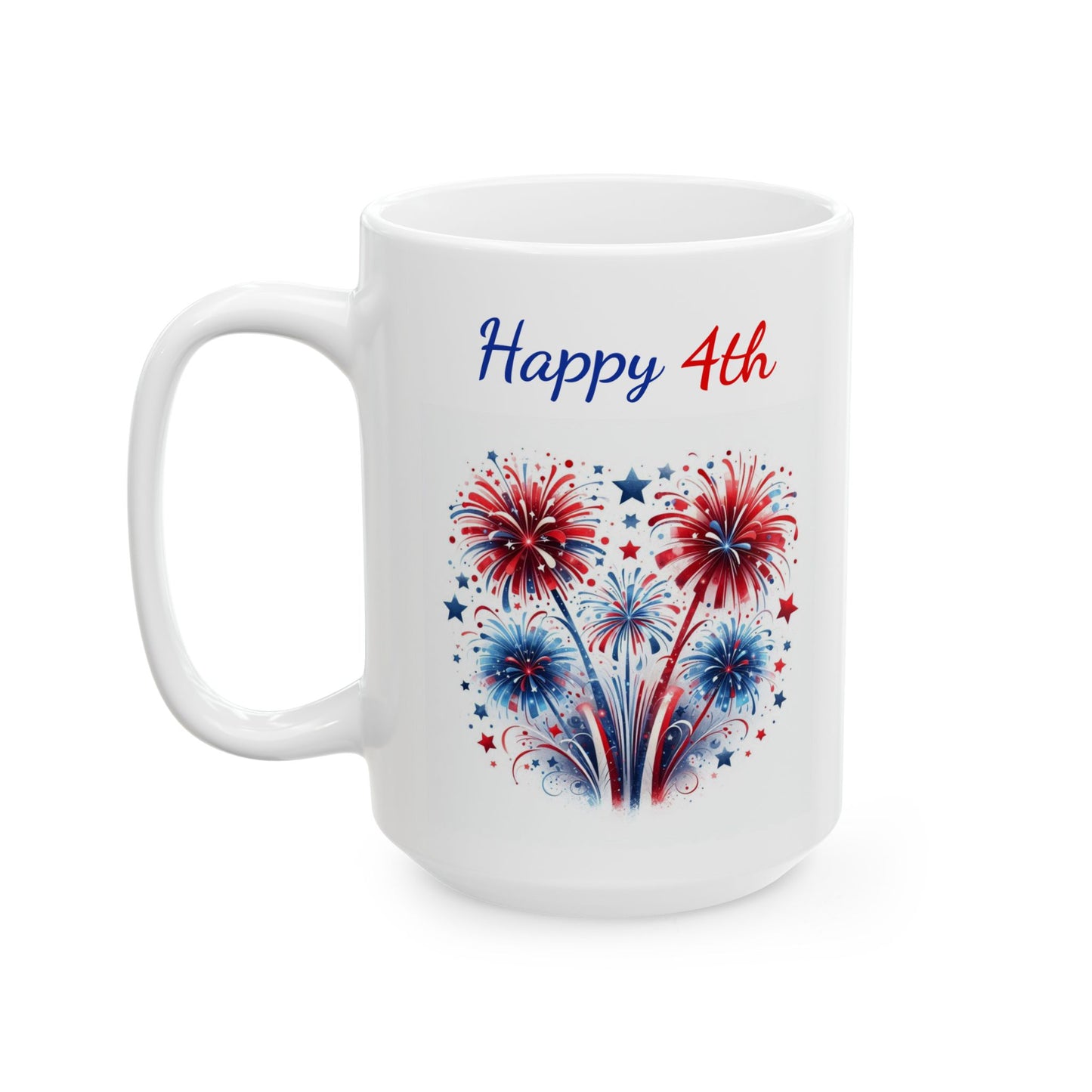 Happy 4th Patriotic Coffee Mug