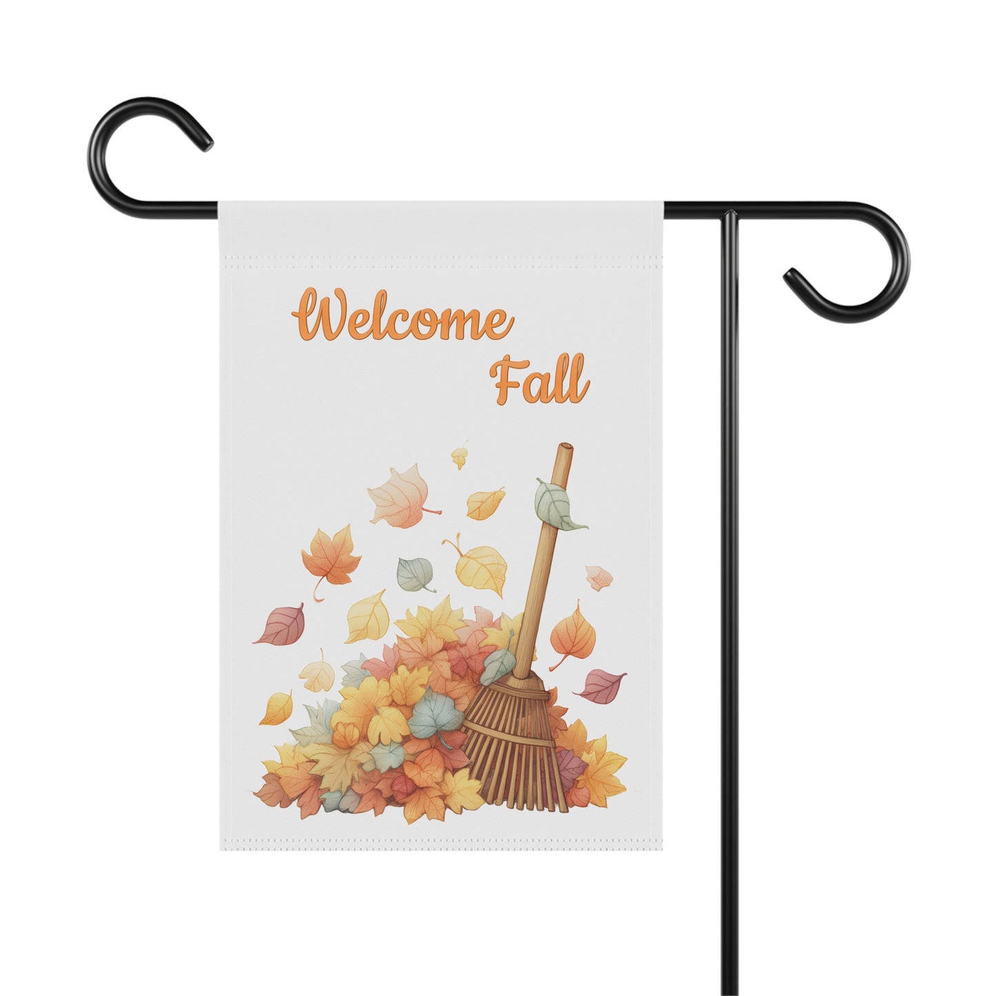 Cute Welcome Fall Garden Flag
