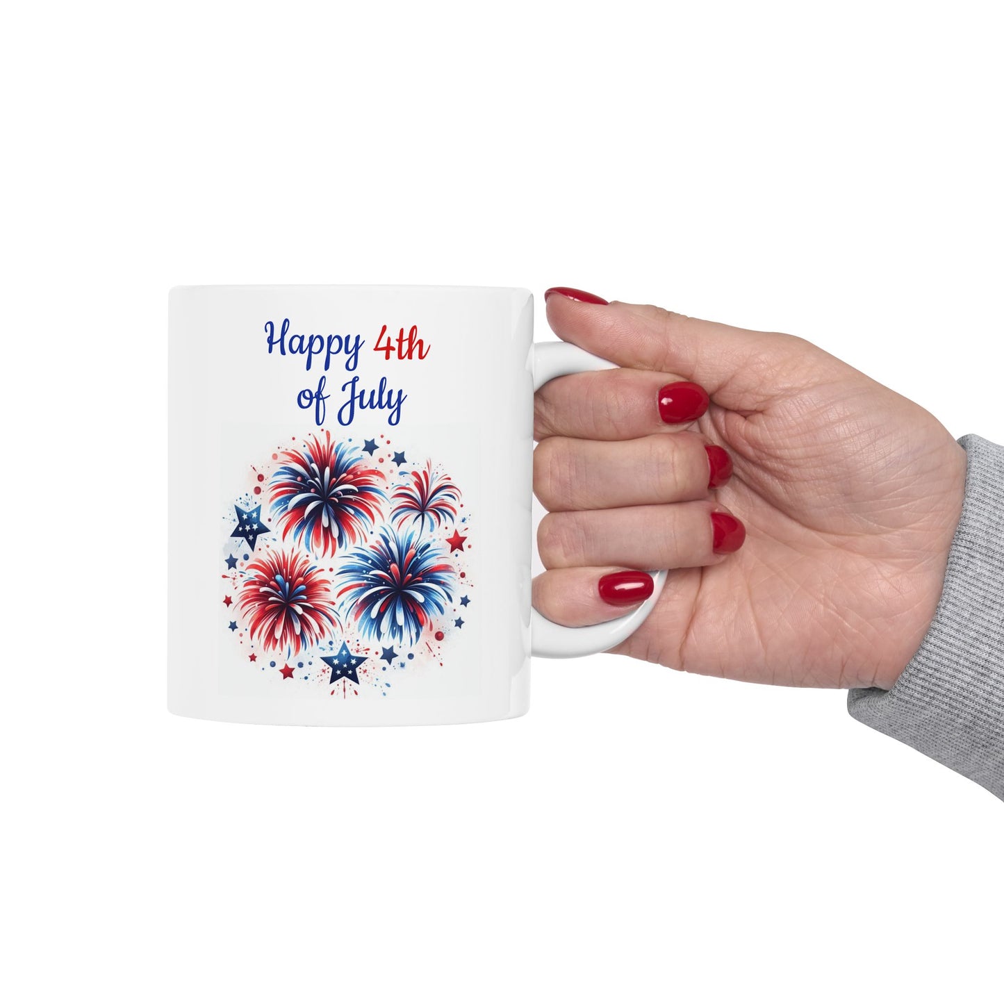 Happy 4th of July Patriotic Coffee Mug