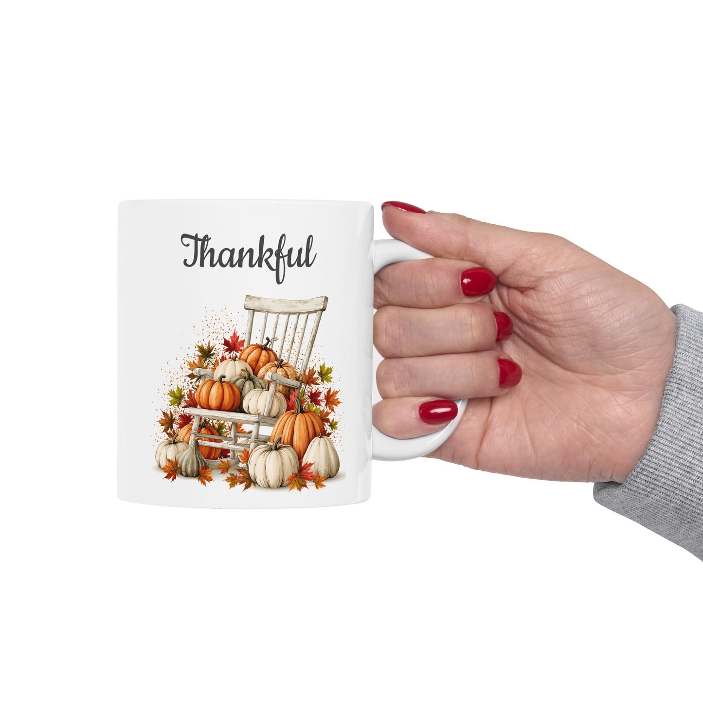 Thankful Rustic Coffee Mug