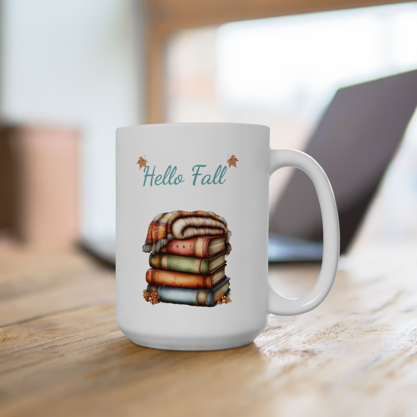 Hello Fall Cozy Ceramic Coffee Mug