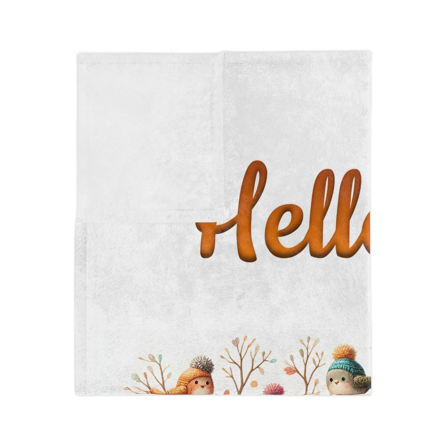 Adorable Kitten Lightweight Velveteen Blanket