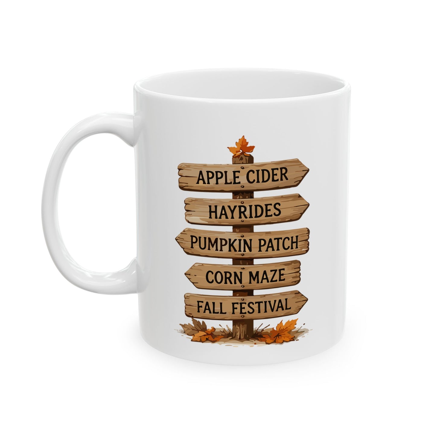 Cute Fall Sign Coffee Mug