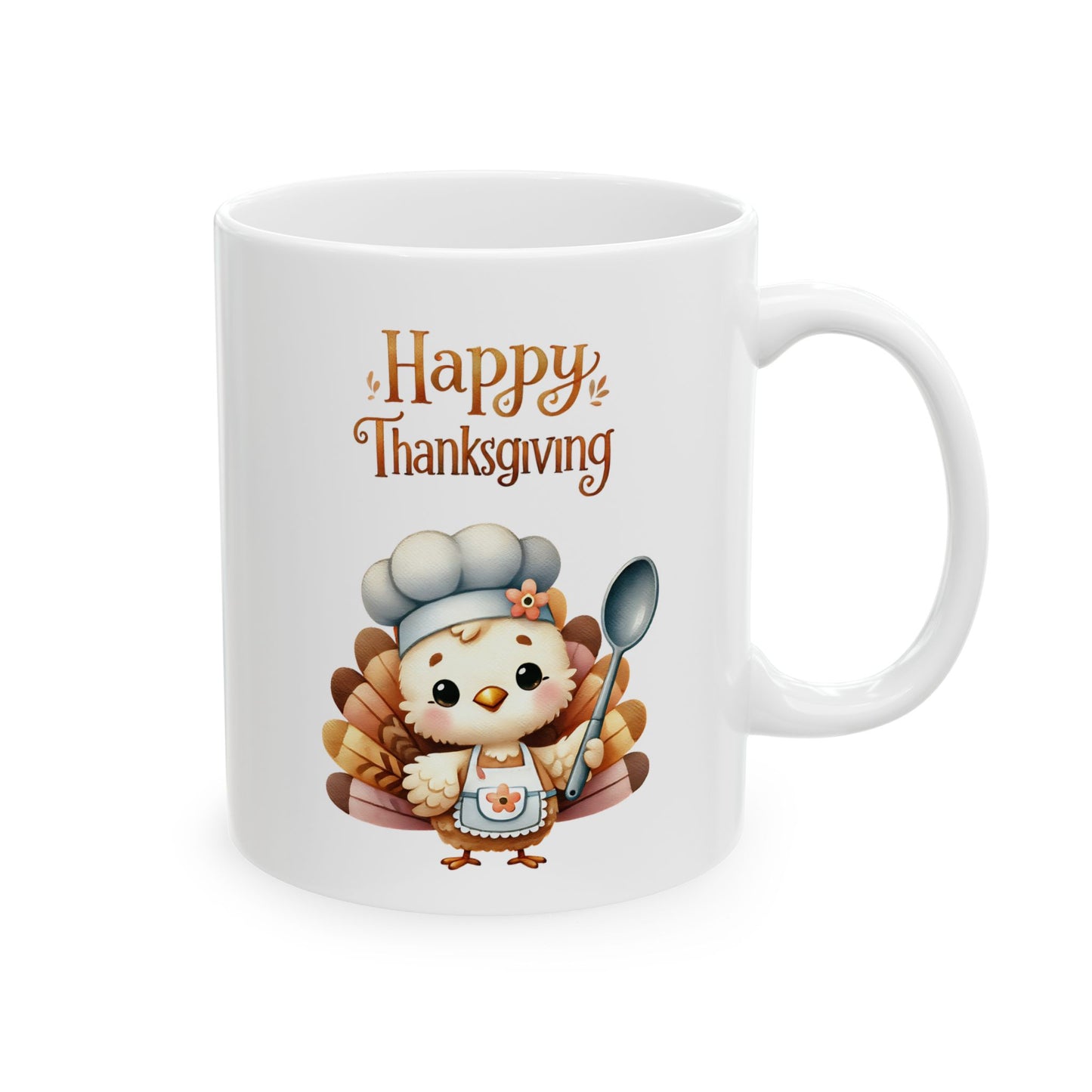 Cute Turkey Thanksgiving Mug