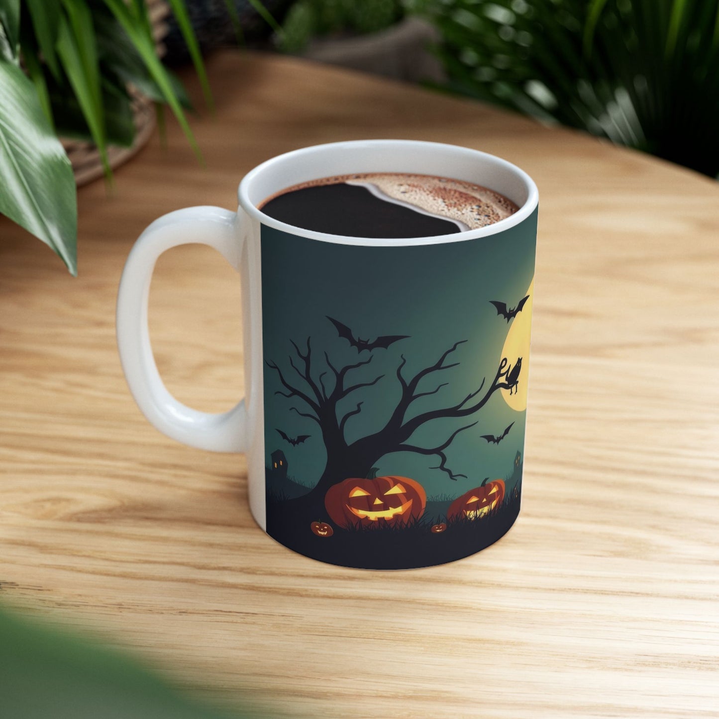 Gothic Twilight Scene Coffee Cup
