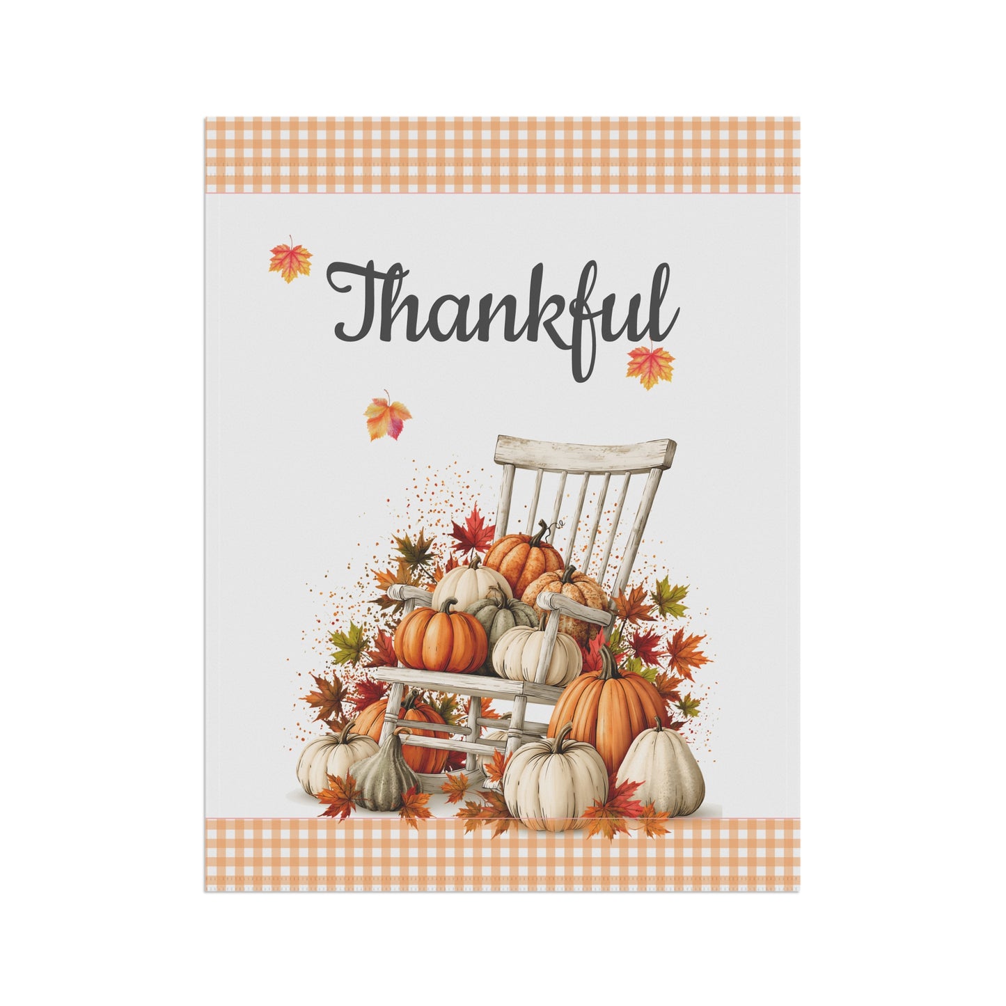 Rustic Fall Garden Flag