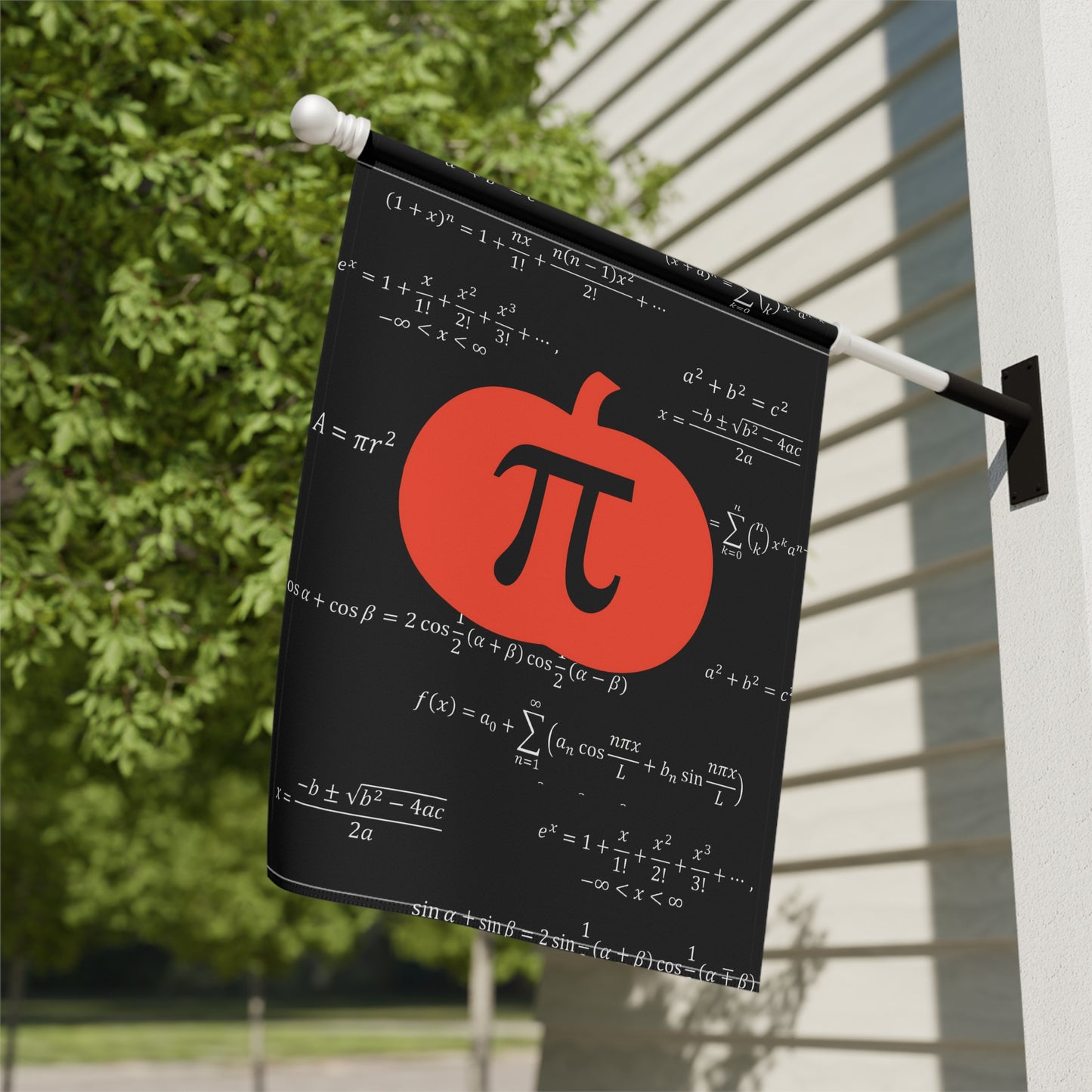 Pumpkin PI Garden Flag for Teachers
