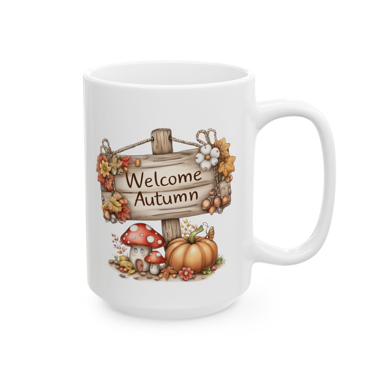 Welcome Autumn Coffee Mug