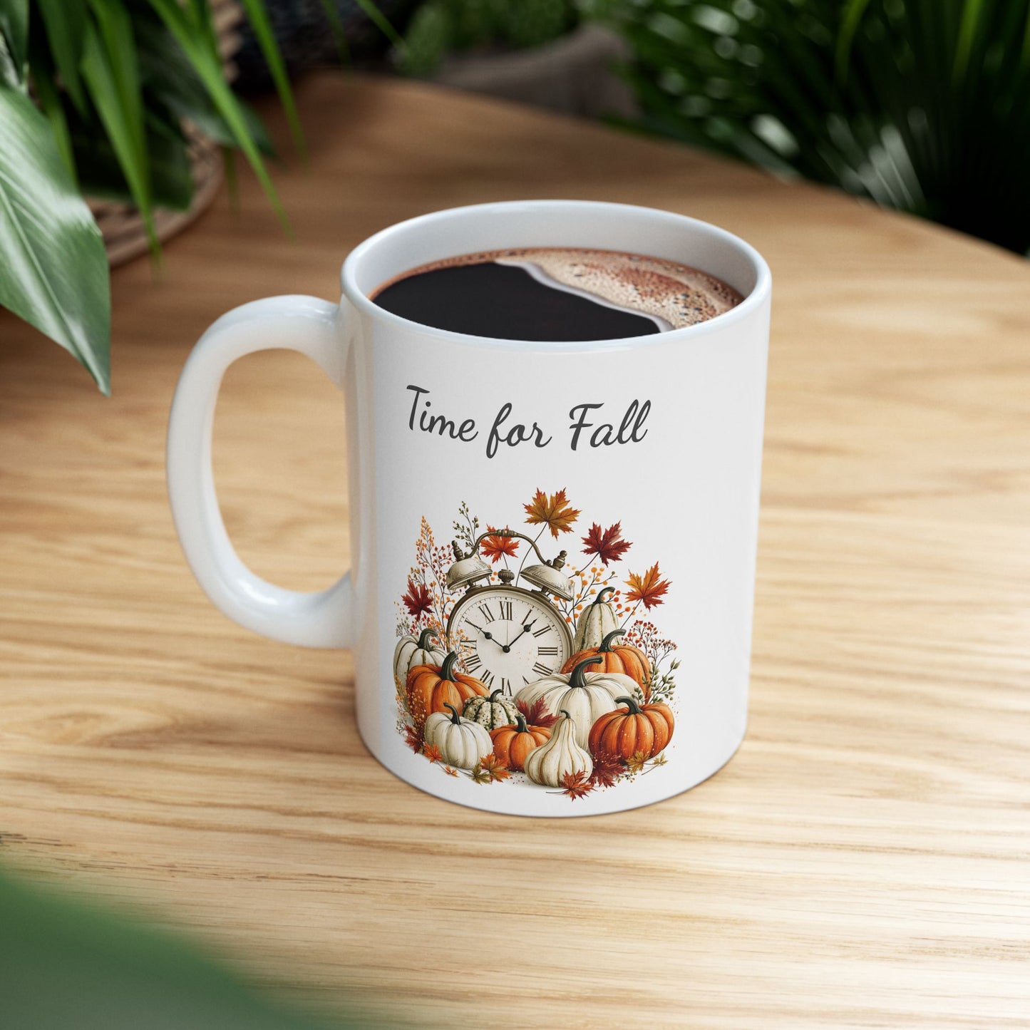 Time for Fall Ceramic Mug